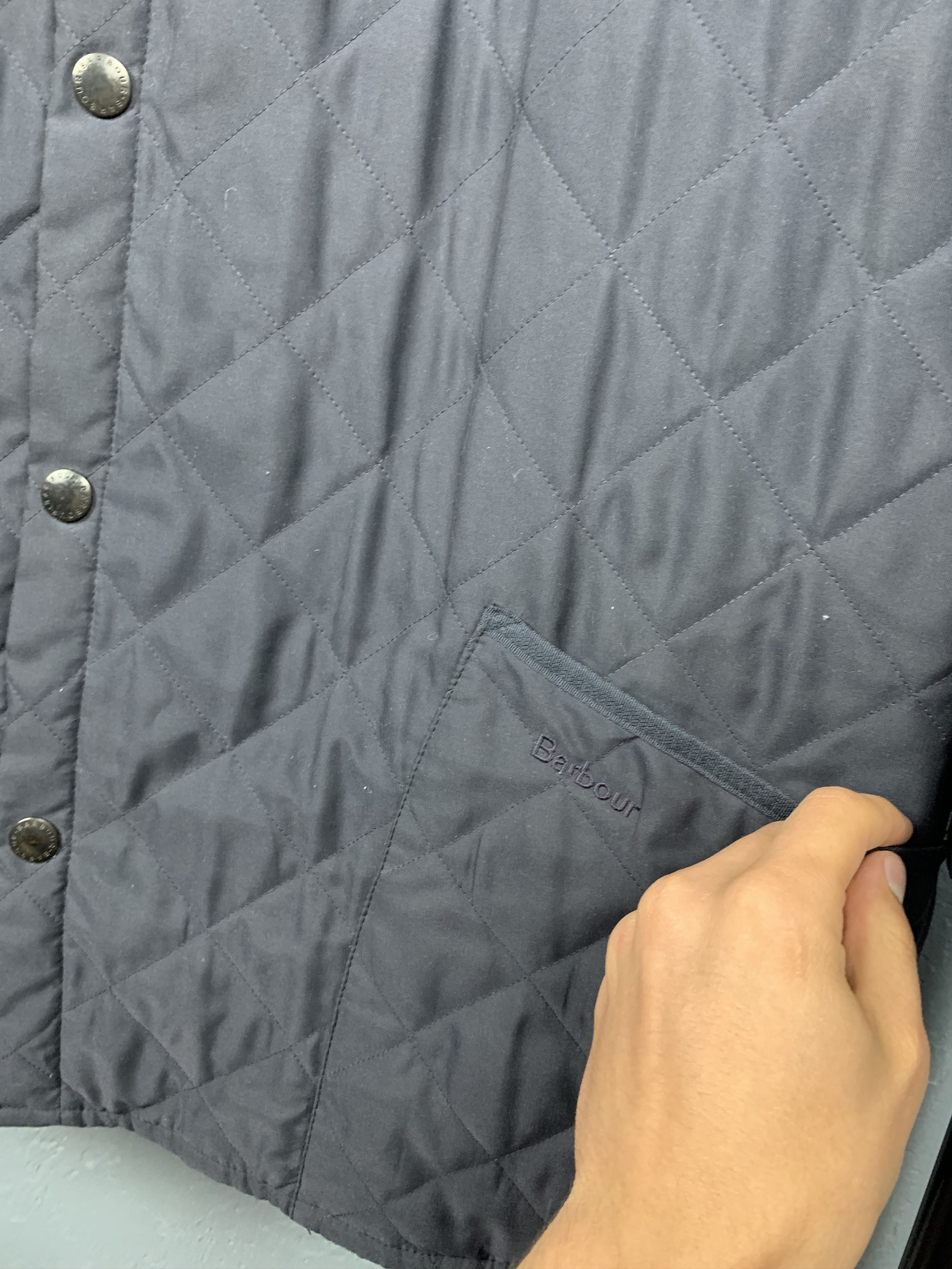 Barbour × Vintage Barbour New Classic Eskdale Mens Quilted Jacket Size US XL / EU 56 / 4 - 3 Thumbnail