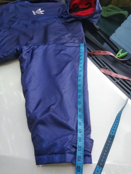 Adidas × Descente VINTAGE ADIDAS BIG LOGO HOODIE SHERPA LONG JACKET Size US XL / EU 56 / 4 - 16 Thumbnail