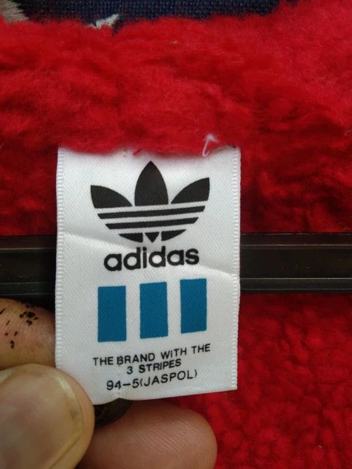 Adidas × Descente VINTAGE ADIDAS BIG LOGO HOODIE SHERPA LONG JACKET Size US XL / EU 56 / 4 - 4 Thumbnail