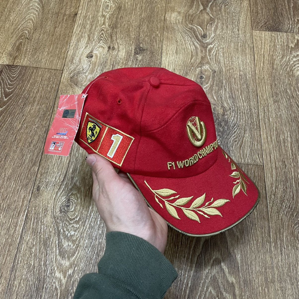Ferrari Vintage 90s F1 Ferrari Tour Cap Hat Streetwear Hype Size ONE SIZE - 1 Thumbnail