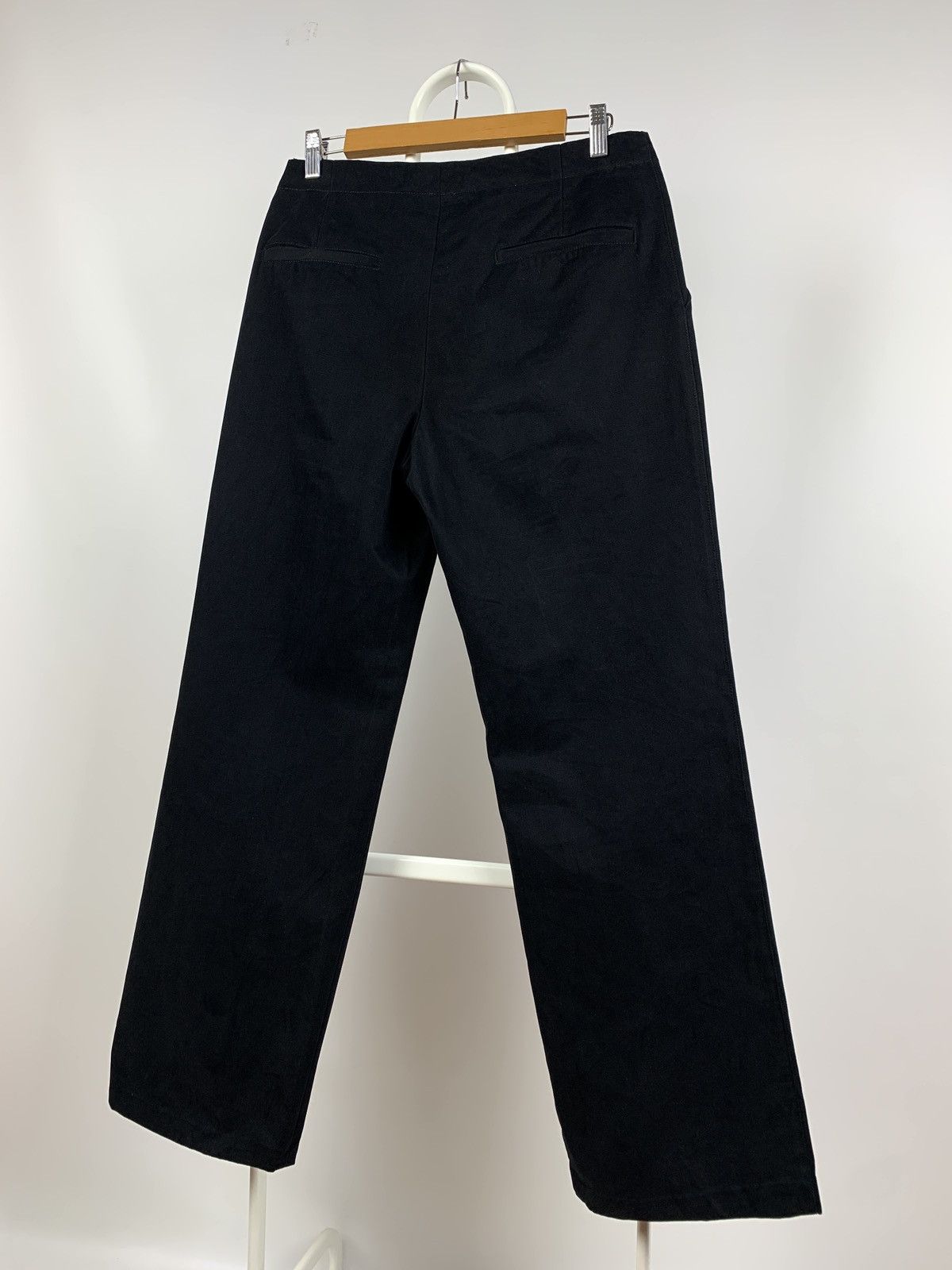 Miu Miu Vintage Miu Miu Velour Black Pants Size US 31 - 14 Thumbnail