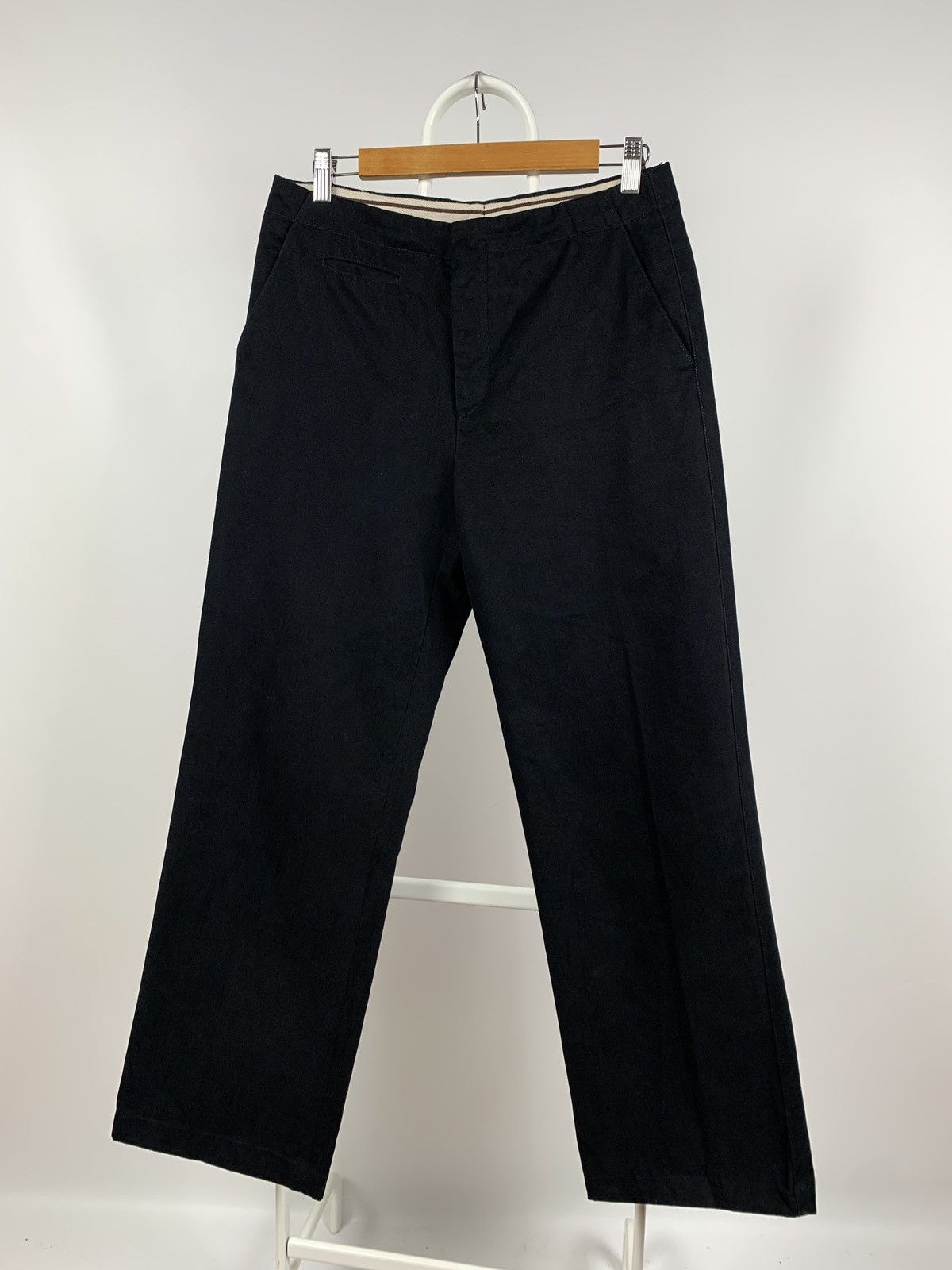 Miu Miu Vintage Miu Miu Velour Black Pants Size US 31 - 5 Thumbnail