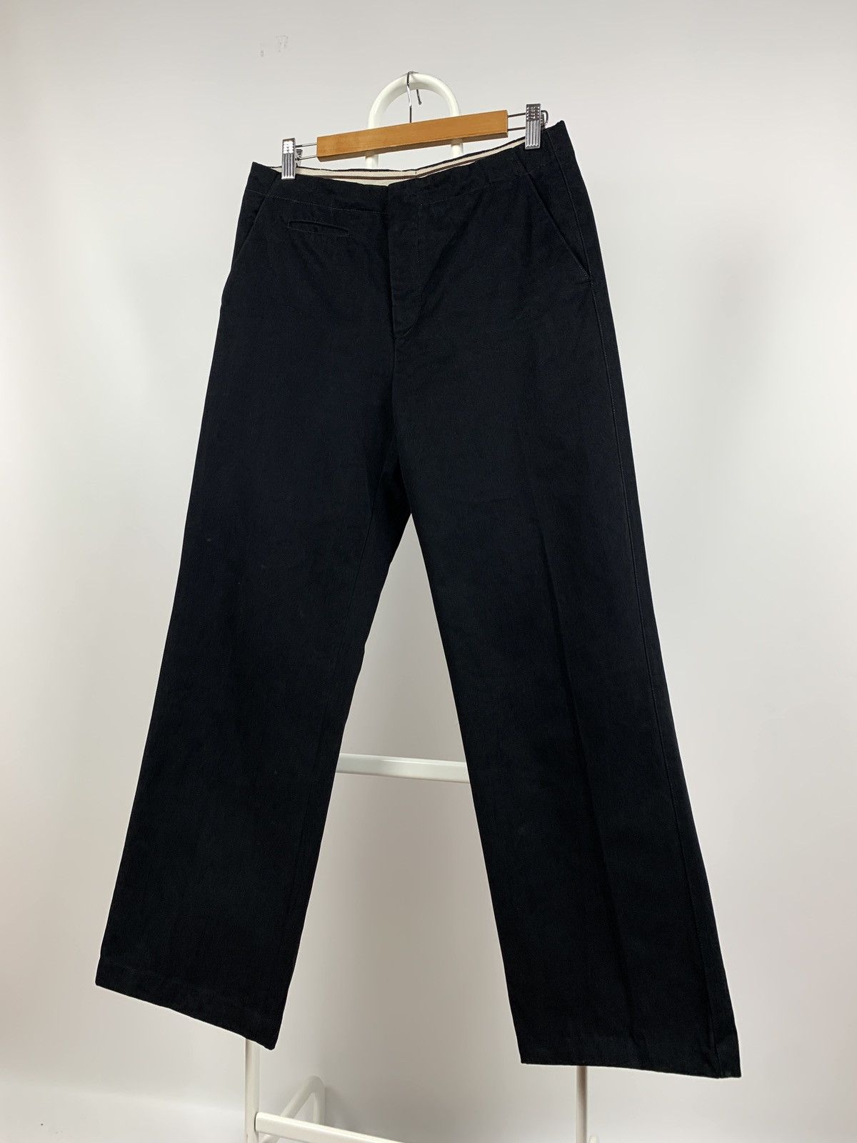 Miu Miu Vintage Miu Miu Velour Black Pants Size US 31 - 13 Thumbnail