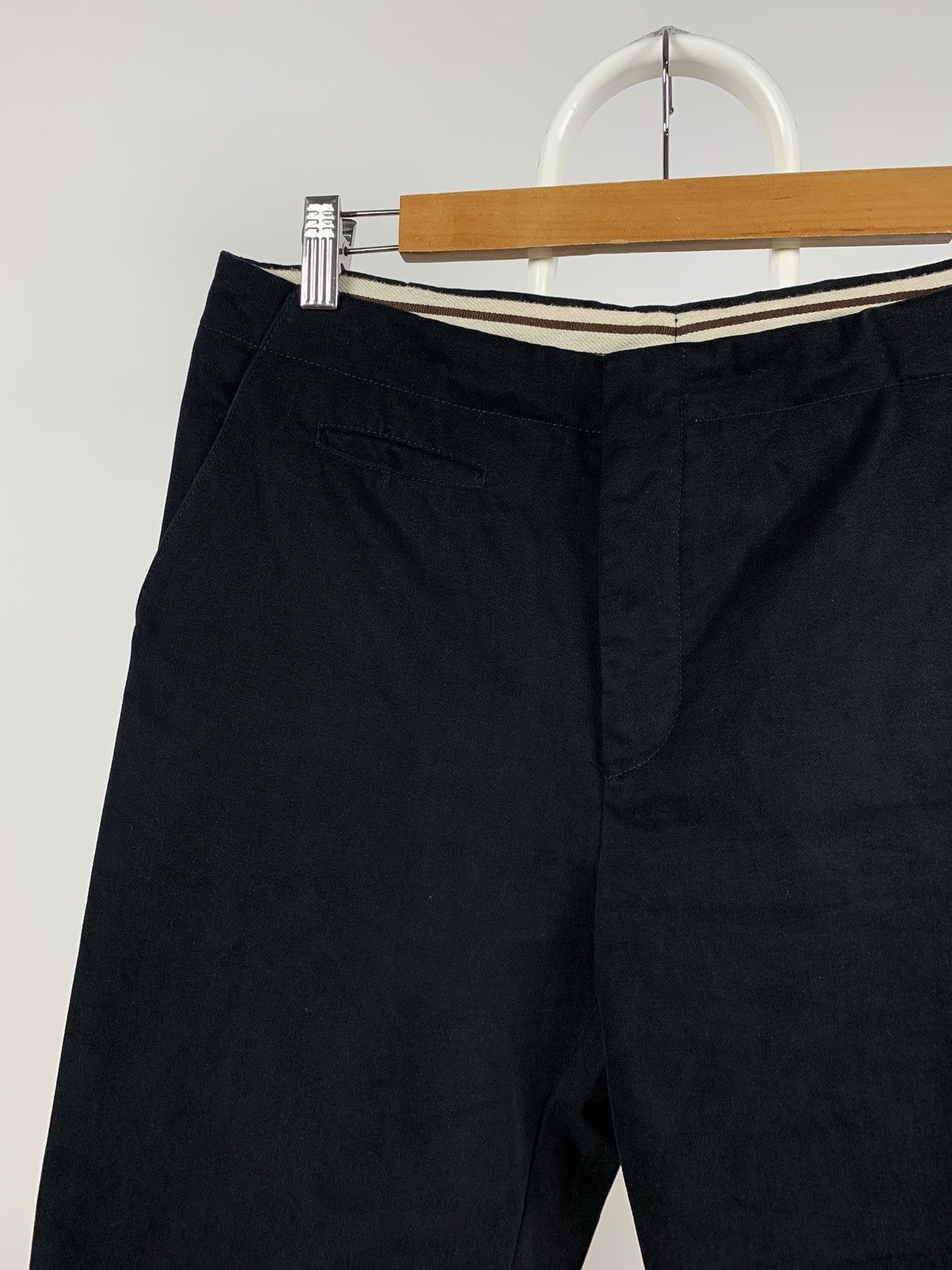 Miu Miu Vintage Miu Miu Velour Black Pants Size US 31 - 9 Thumbnail