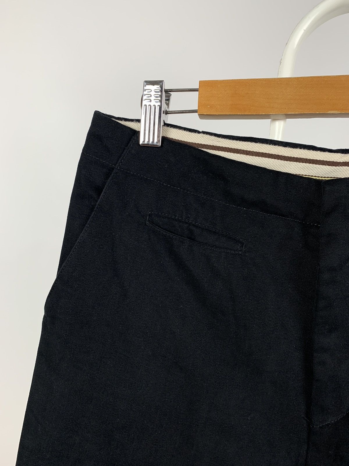 Miu Miu Vintage Miu Miu Velour Black Pants Size US 31 - 10 Thumbnail