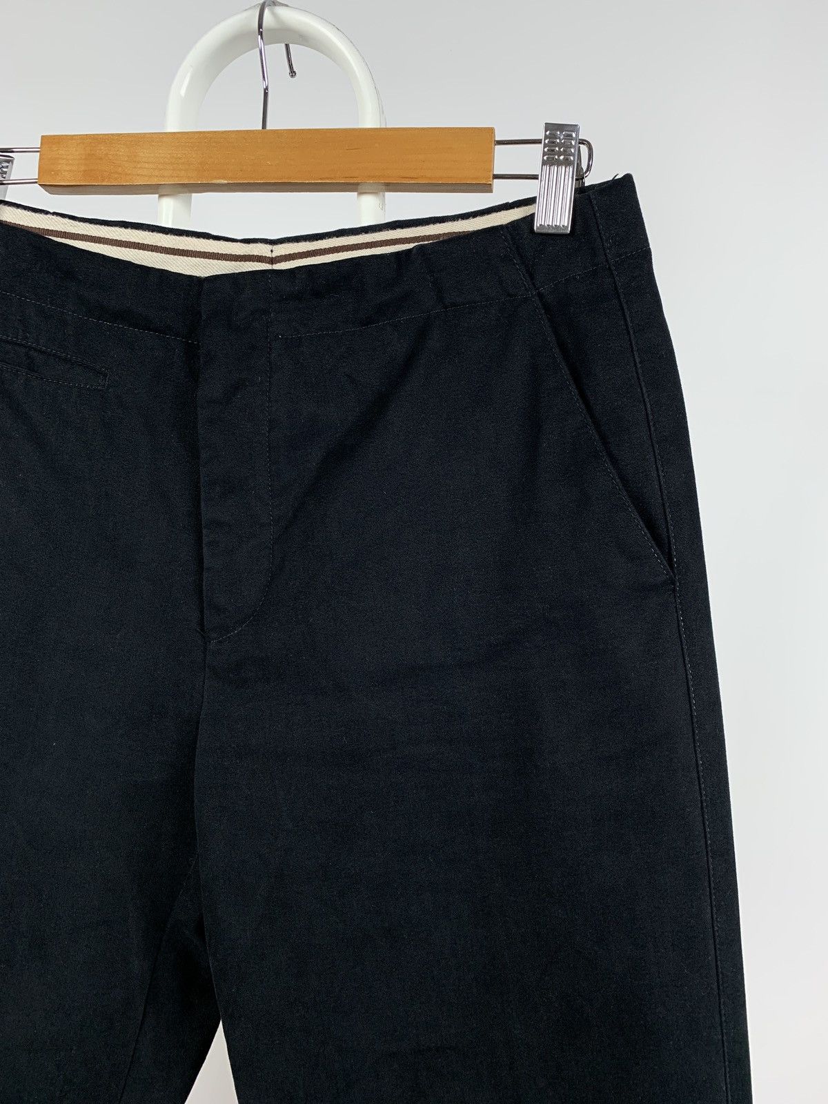 Miu Miu Vintage Miu Miu Velour Black Pants Size US 31 - 8 Thumbnail