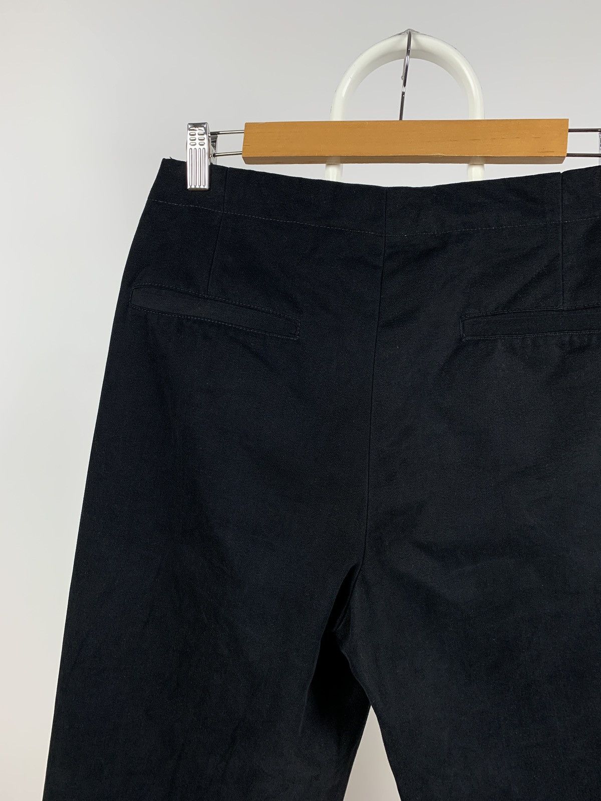 Miu Miu Vintage Miu Miu Velour Black Pants Size US 31 - 18 Thumbnail