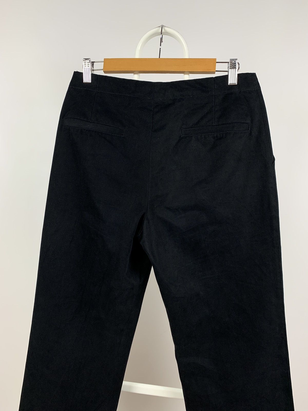 Miu Miu Vintage Miu Miu Velour Black Pants Size US 31 - 16 Thumbnail