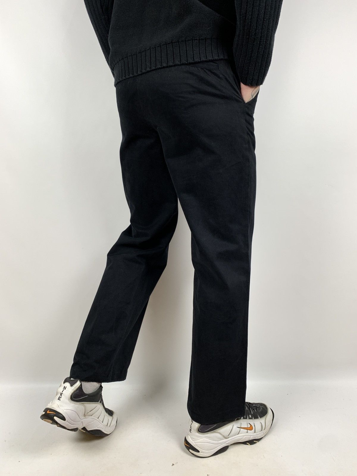 Miu Miu Vintage Miu Miu Velour Black Pants Size US 31 - 3 Thumbnail