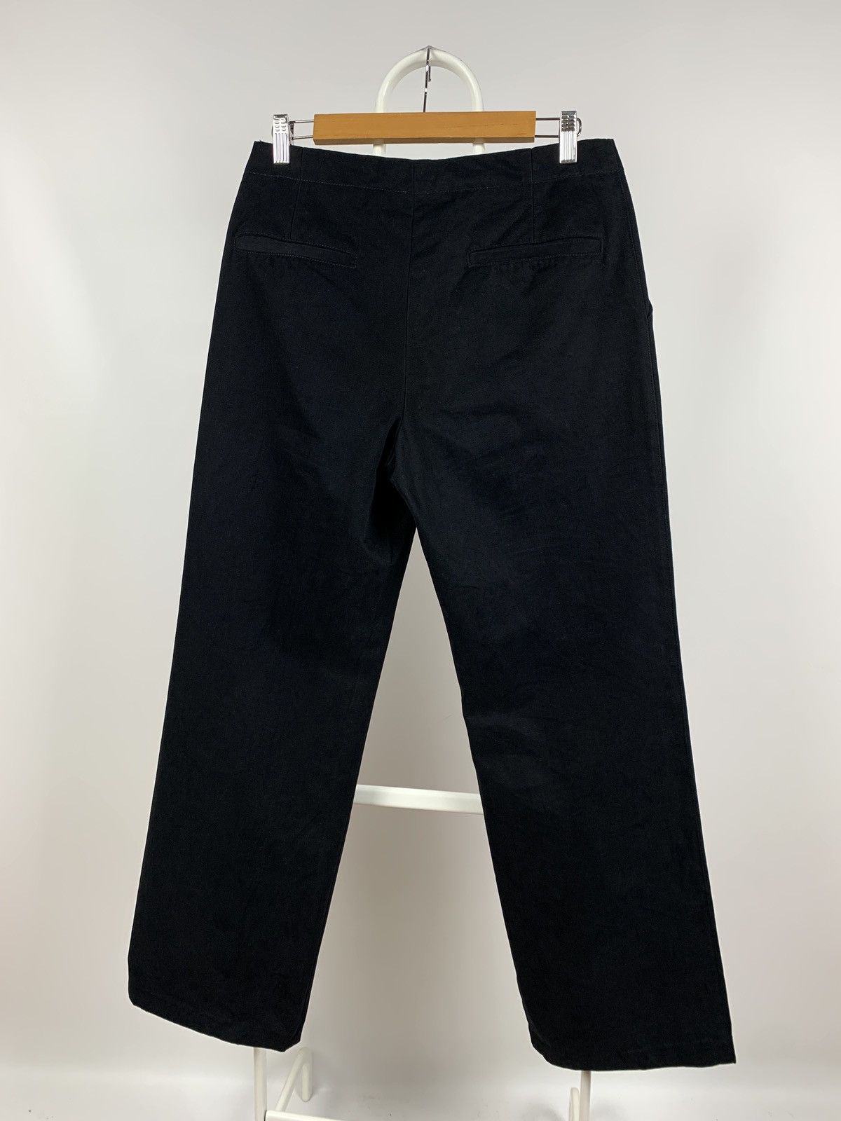 Miu Miu Vintage Miu Miu Velour Black Pants Size US 31 - 6 Thumbnail
