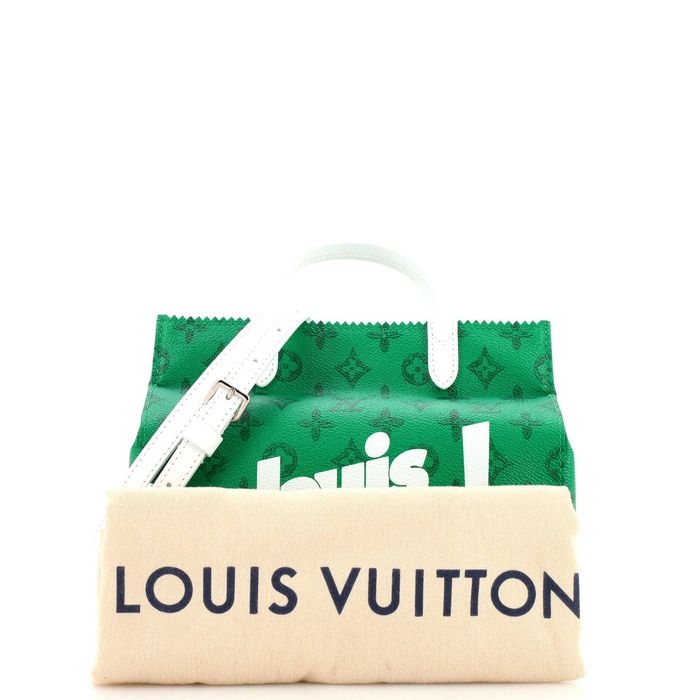 Louis Vuitton Litter Bag Monogram Green