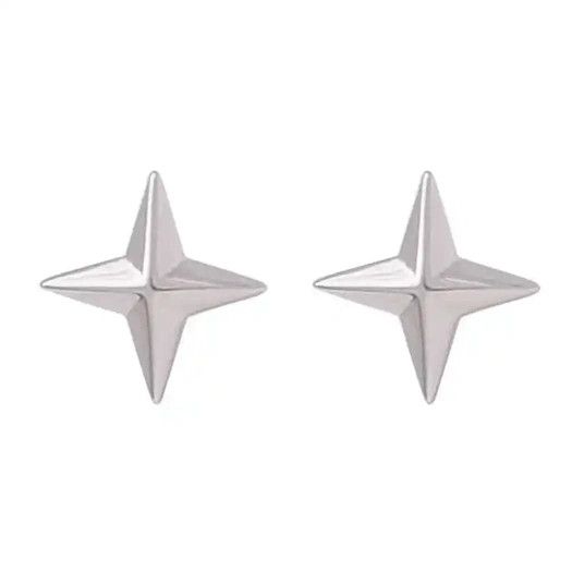 Designer × Vintage 925 silver vintage star earrings Size ONE SIZE - 4 Thumbnail