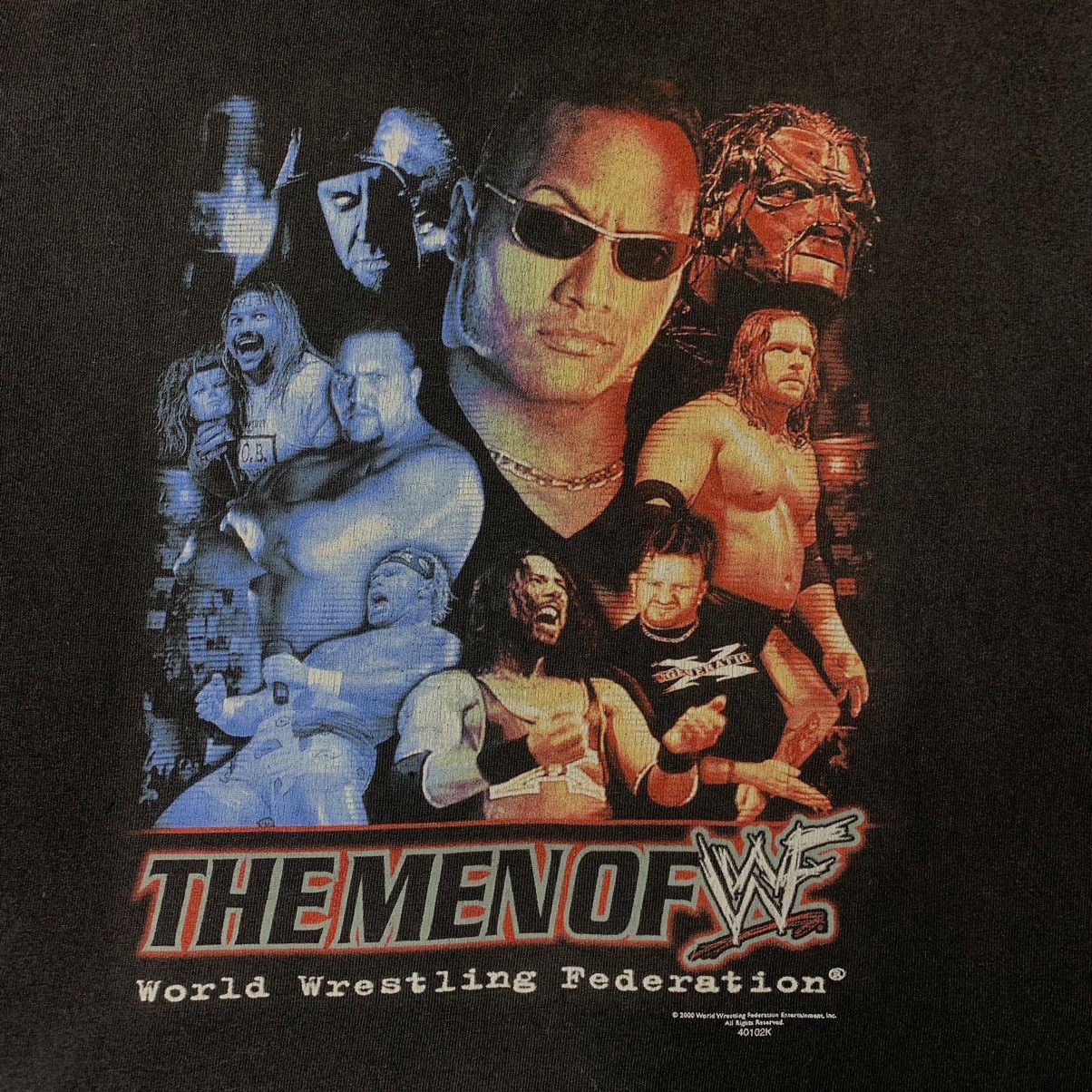 WWE WWE Made in USA Vintage 2000 Wrestling Raw The Menof Pacific Size US M / EU 48-50 / 2 - 3 Thumbnail