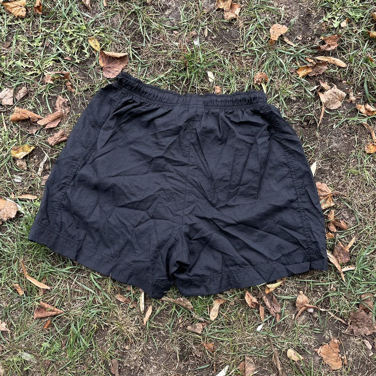 Nike Vintage Y2K Drill Nike Swoosh Logo Shorts Streetwear 90s Size US 30 / EU 46 - 6 Thumbnail