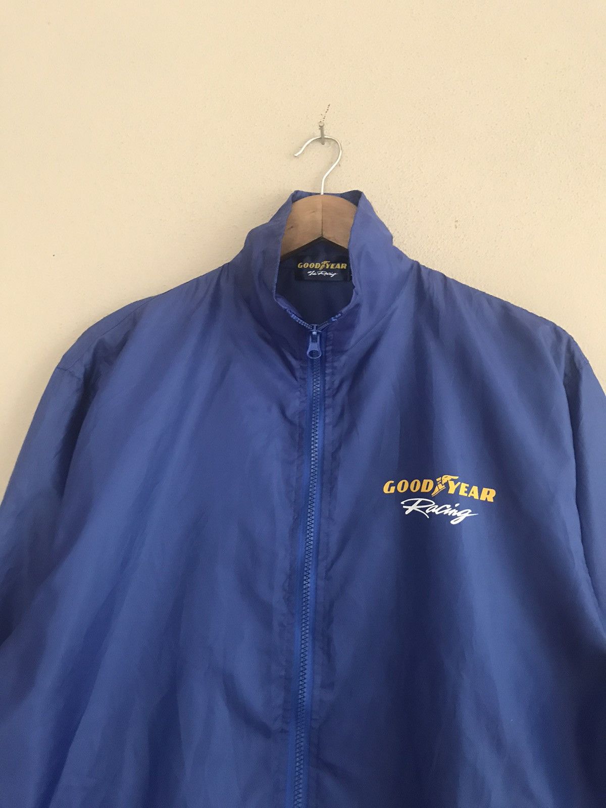 Japanese Brand GoodYear Racing zipper jacket Size US L / EU 52-54 / 3 - 3 Thumbnail