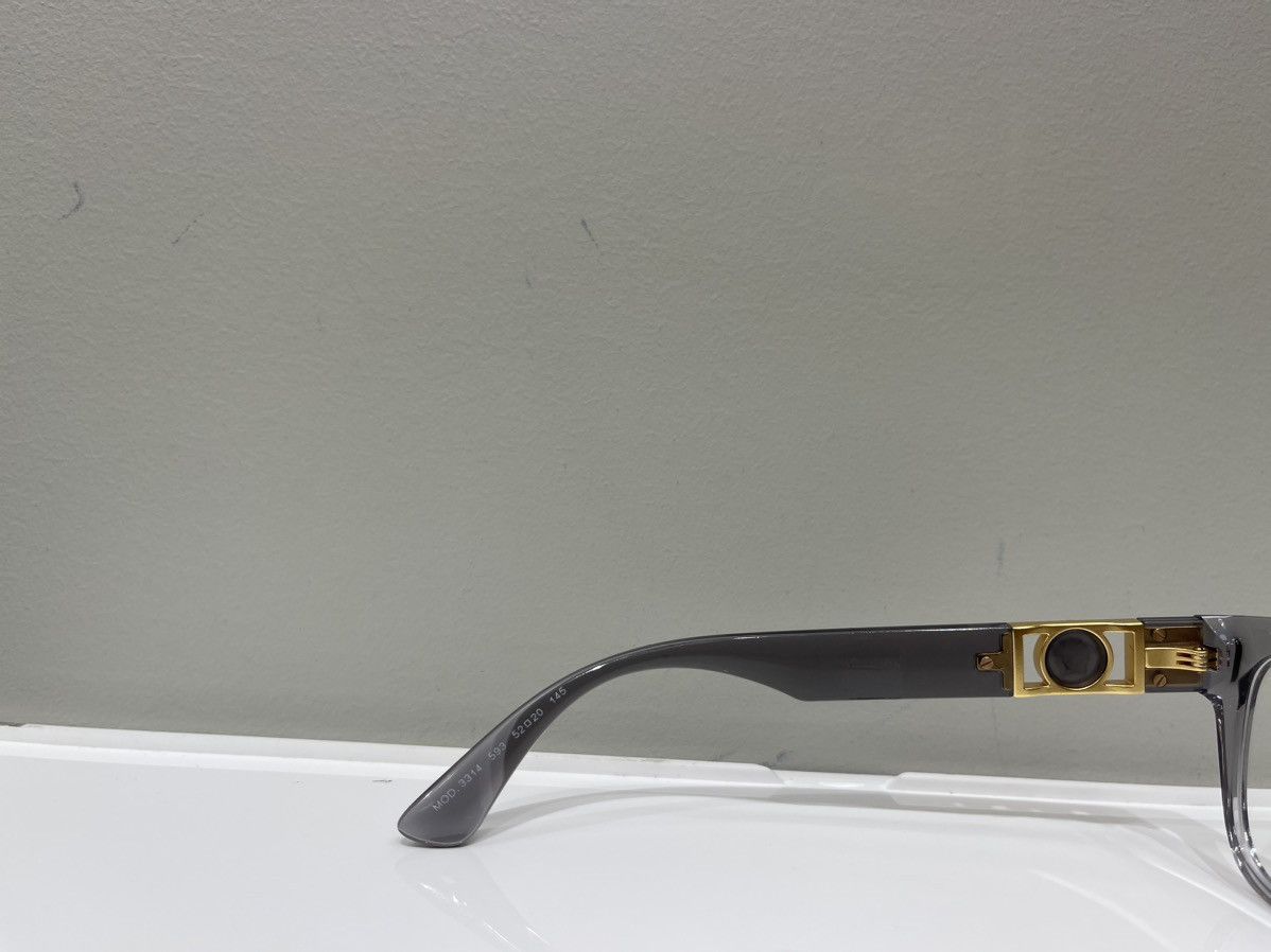Versace × Vintage NEW Versace Medusa Clear Transparent Glasses Eyeglass Size ONE SIZE - 4 Thumbnail