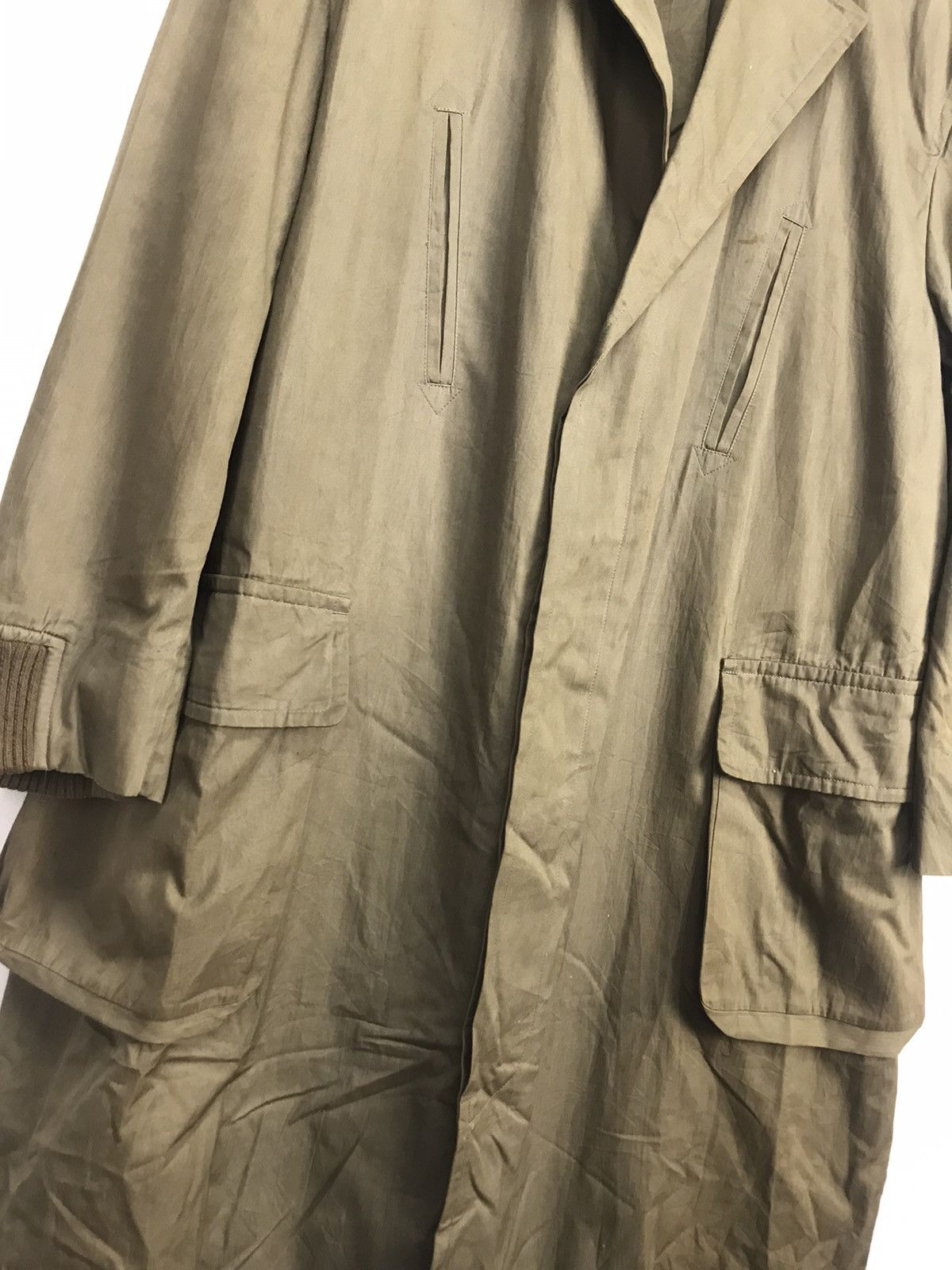 Comme des Garcons × Comme des Garcons Homme × Vintage Vintage ntage Comme des garçons homme button up long jacket Size US L / EU 52-54 / 3 - 9 Thumbnail