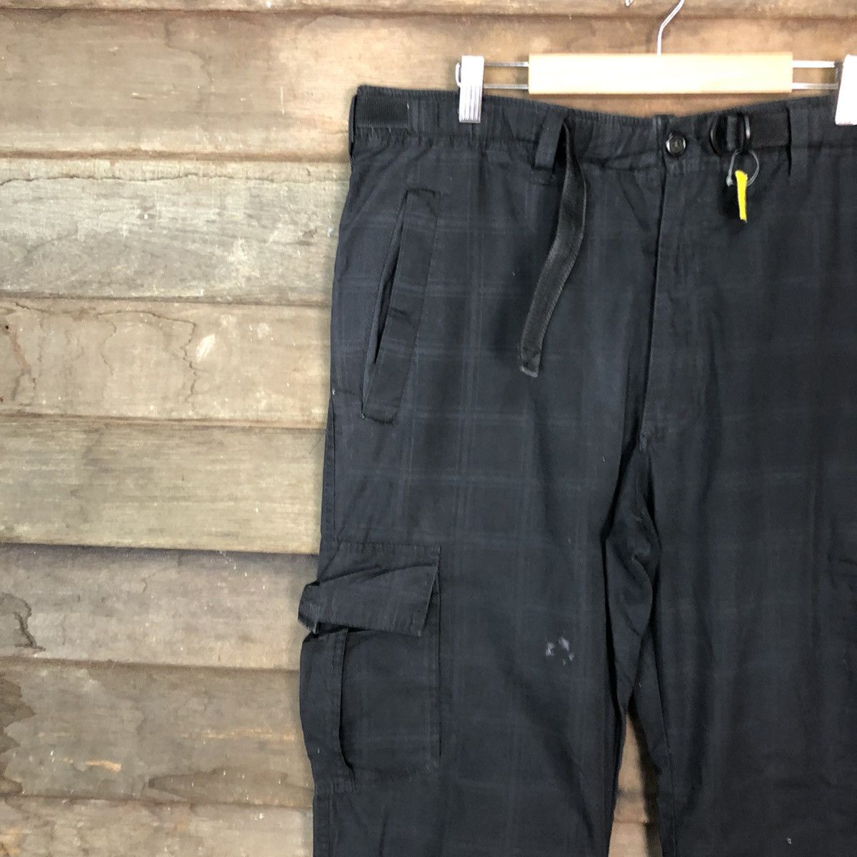 Japanese Brand Anti label Black Multipocket Tactical Cargo Pants #3874 Size US 35 - 6 Thumbnail