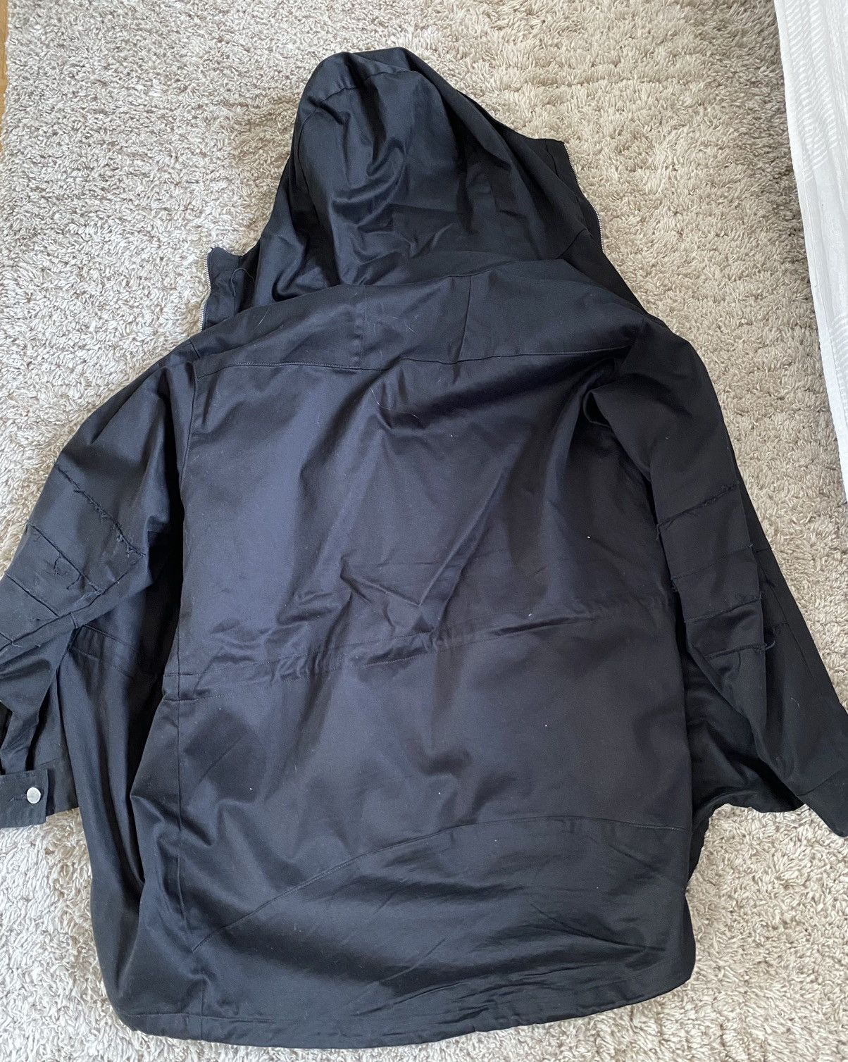 424 424 Black Fishtail Parka Size US L / EU 52-54 / 3 - 2 Thumbnail