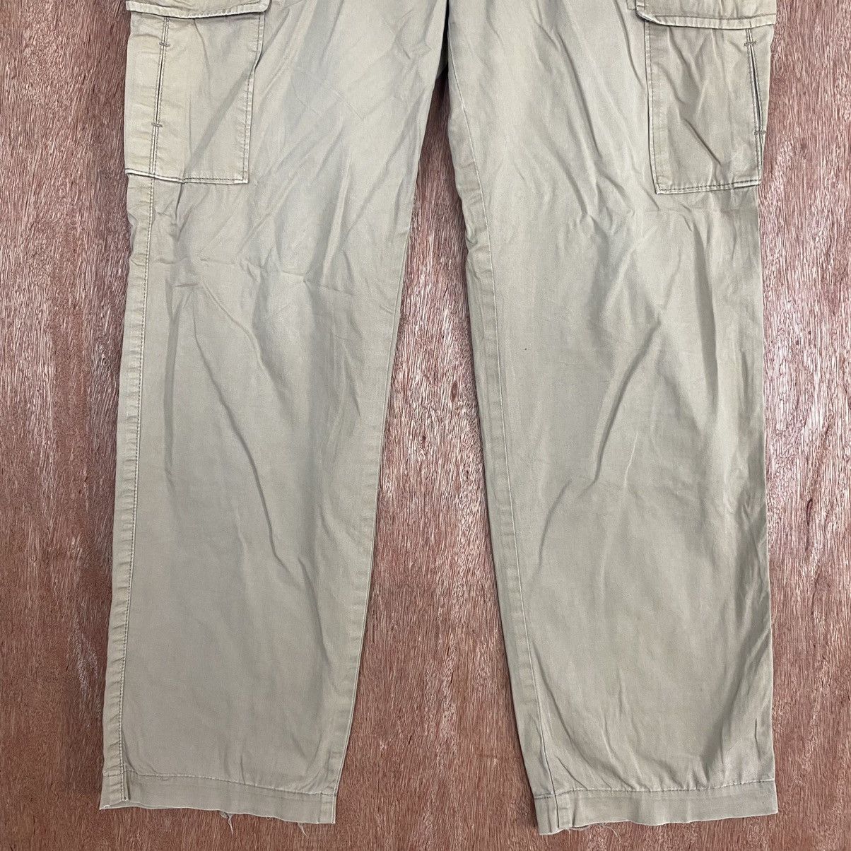 Japanese Brand DLL Uniqlo Brown utility Multipocket Cargo Pants #1959 Size US 32 / EU 48 - 3 Thumbnail