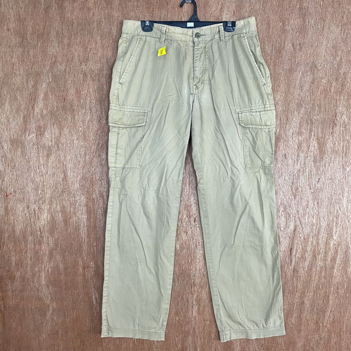 Japanese Brand DLL Uniqlo Brown utility Multipocket Cargo Pants #1959 Size US 32 / EU 48 - 1 Thumbnail