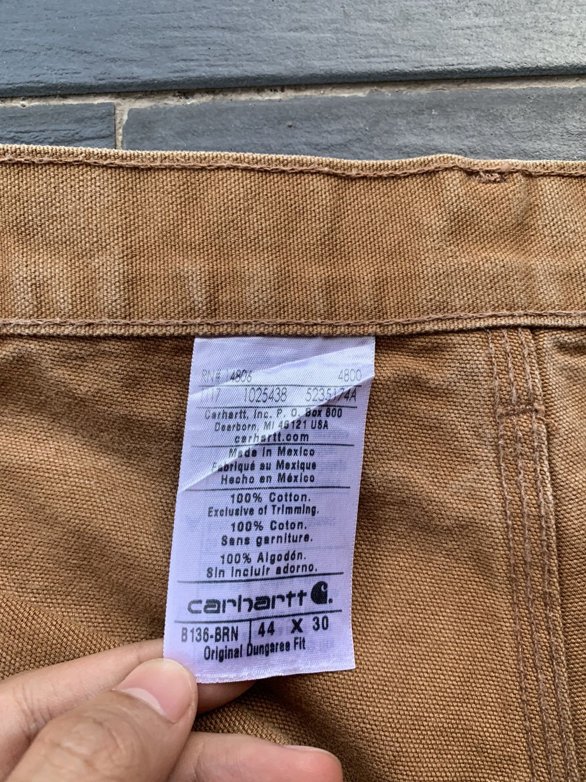 Carhartt Vintage Rare Size Carhatt Double Knee Carpenter Size US 44 / EU 60 - 4 Thumbnail