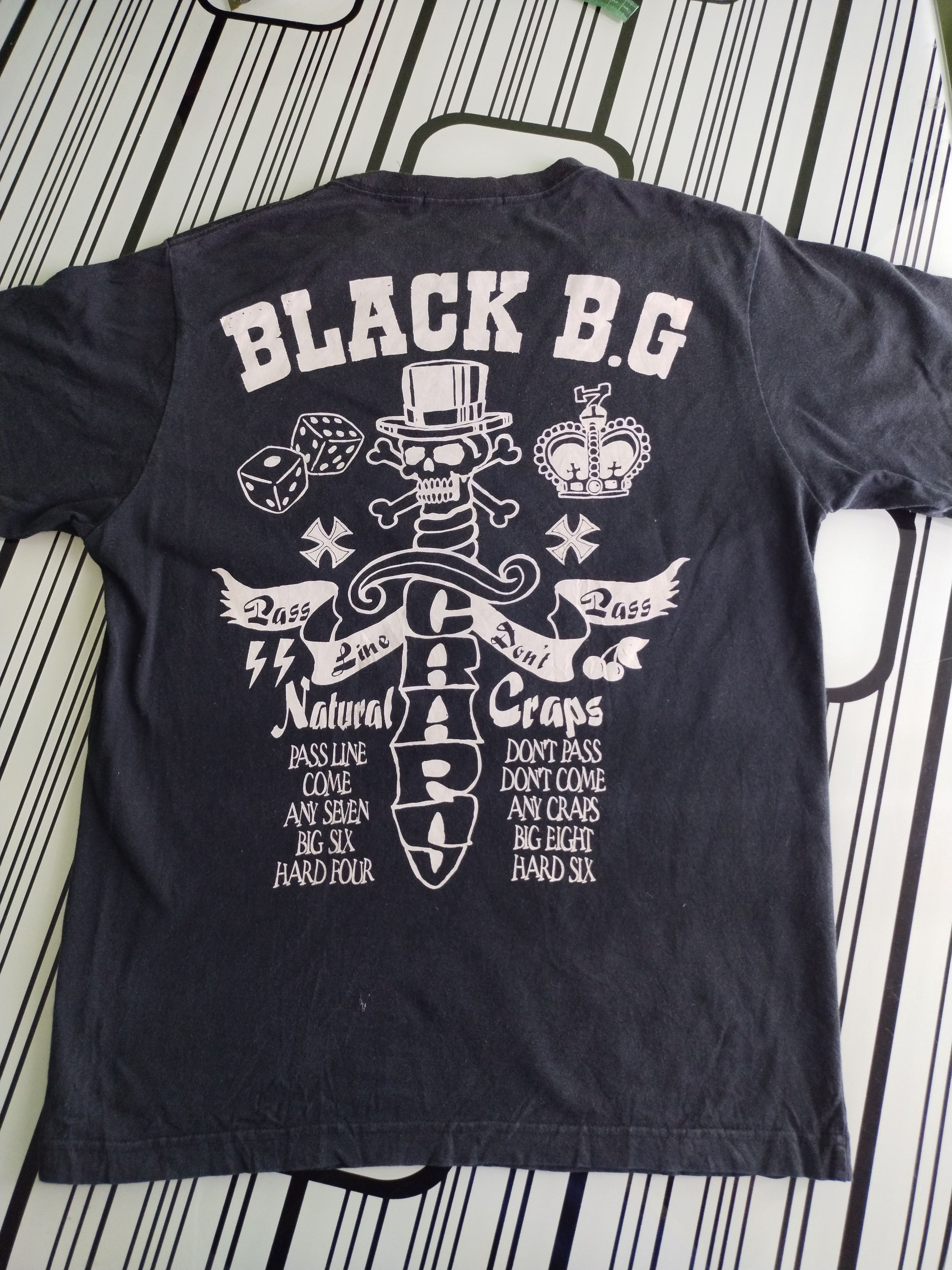 Japanese Brand 🔥 Black by Groover Grand Skull Shirt Tee Size US M / EU 48-50 / 2 - 1 Thumbnail