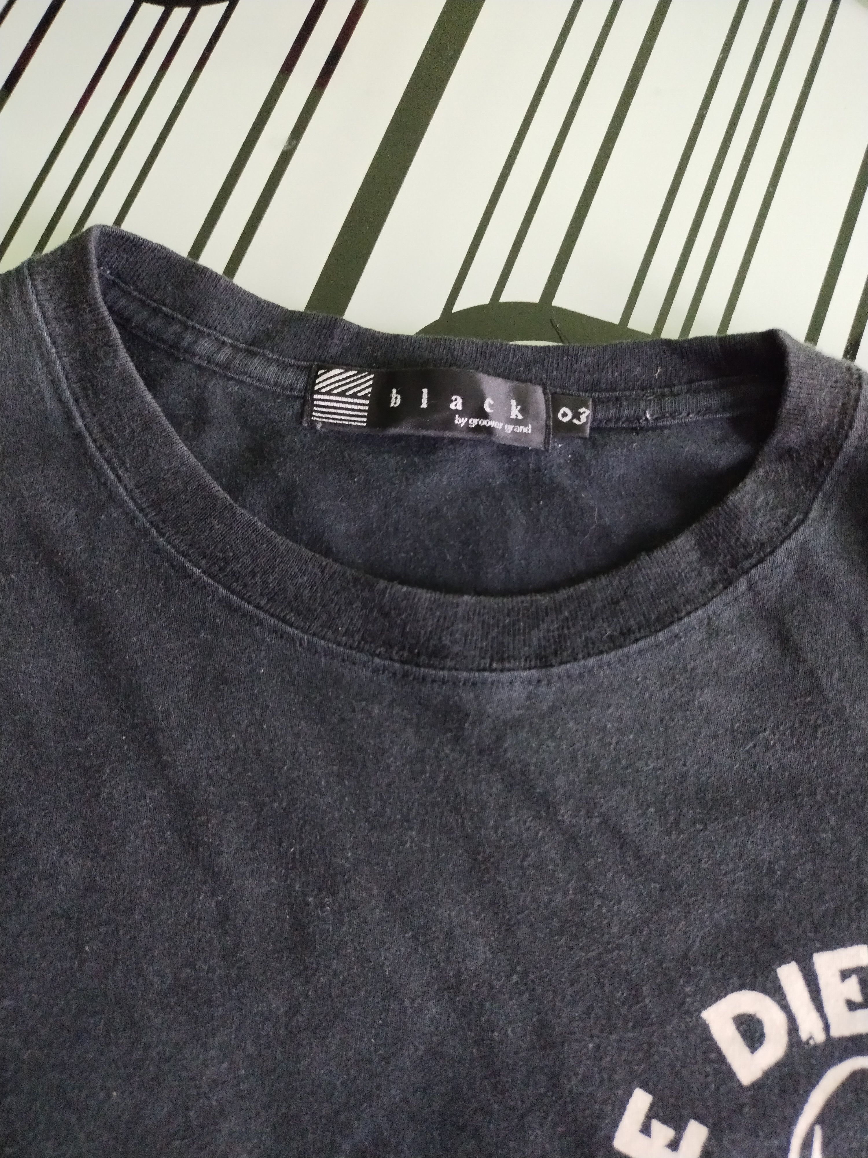 Japanese Brand 🔥 Black by Groover Grand Skull Shirt Tee Size US M / EU 48-50 / 2 - 3 Thumbnail