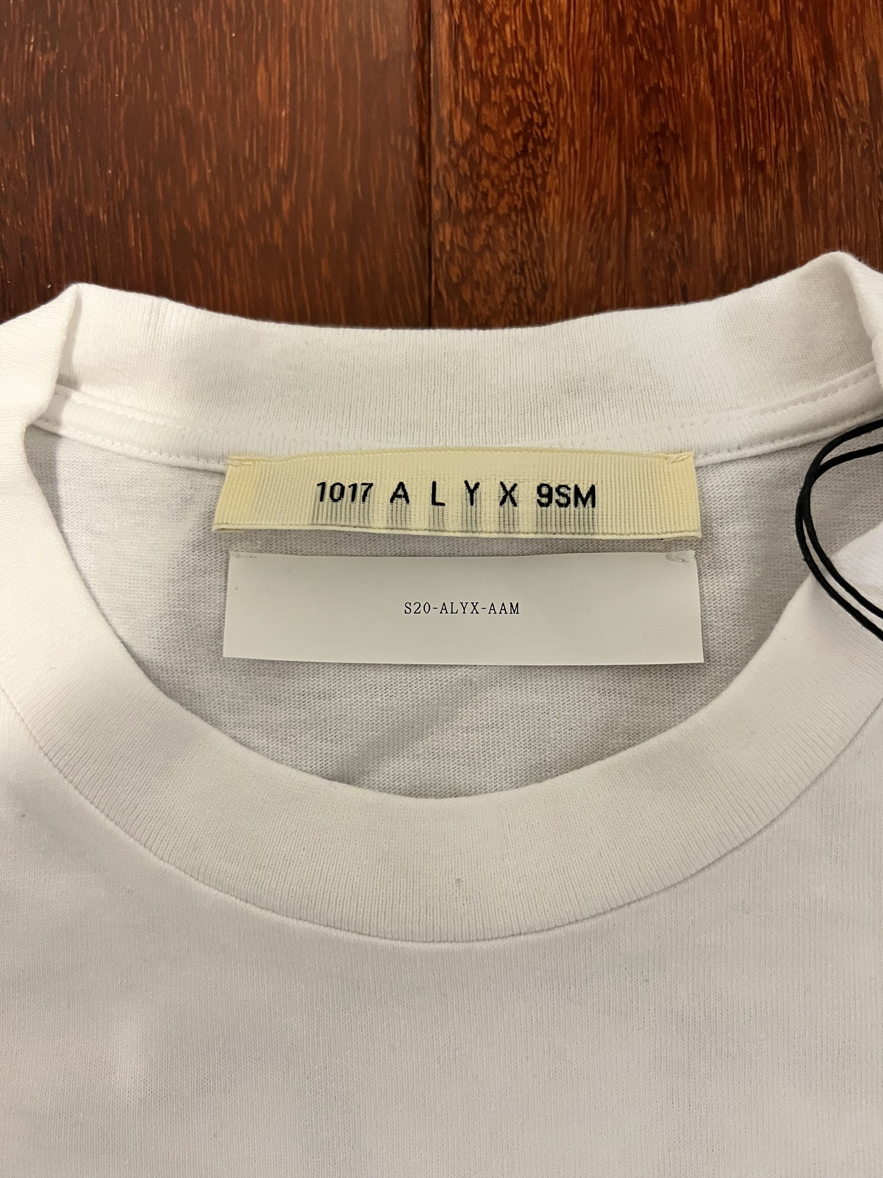 1017 ALYX 9SM 💚 SS20 1017 ALYX 9SM Sphere White Logo Tee NEW Size US L / EU 52-54 / 3 - 5 Thumbnail