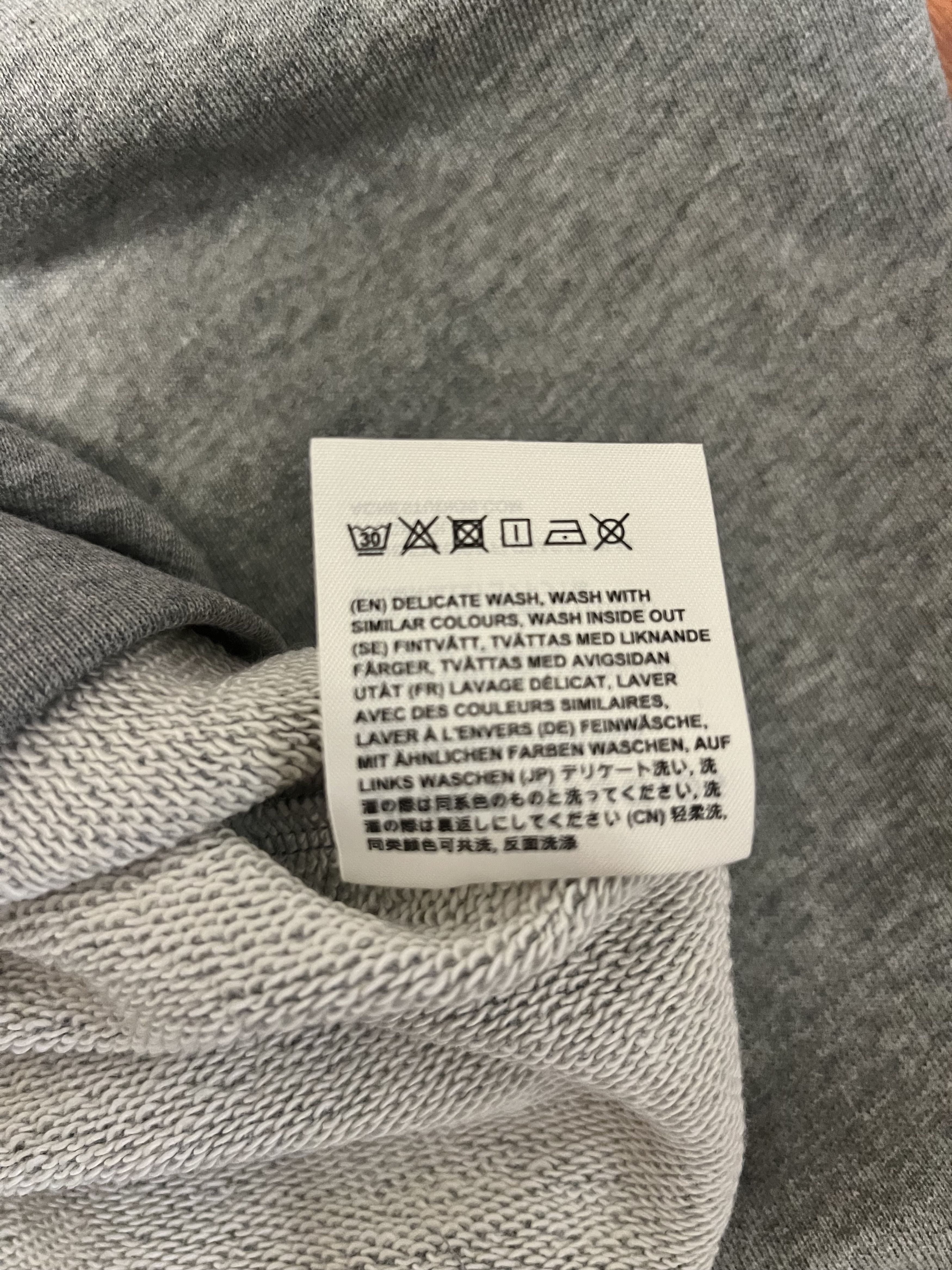 Acne Studios 💚 FW19 Acne Studios Embroidered Monkey Grey Sweater NEW Size US M / EU 48-50 / 2 - 7 Thumbnail