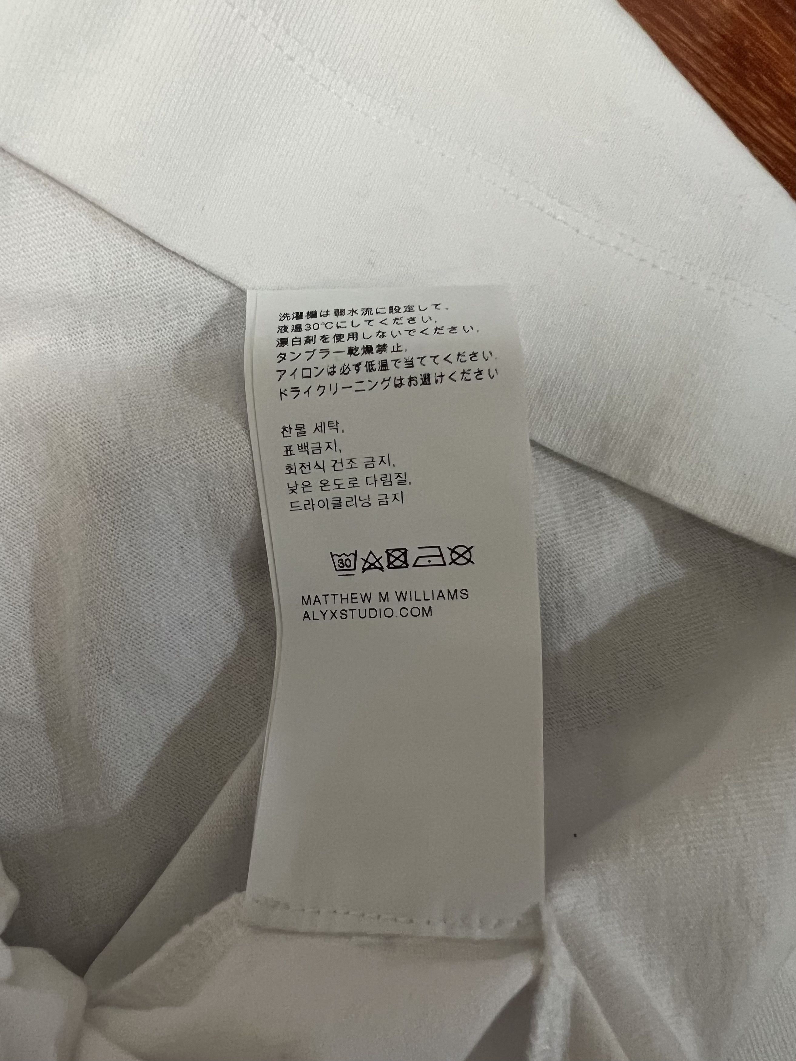 1017 ALYX 9SM × Alyx 💚 SS20 1017 ALYX 9SM Sphere White Logo Tee NEW Size US XL / EU 56 / 4 - 9 Thumbnail