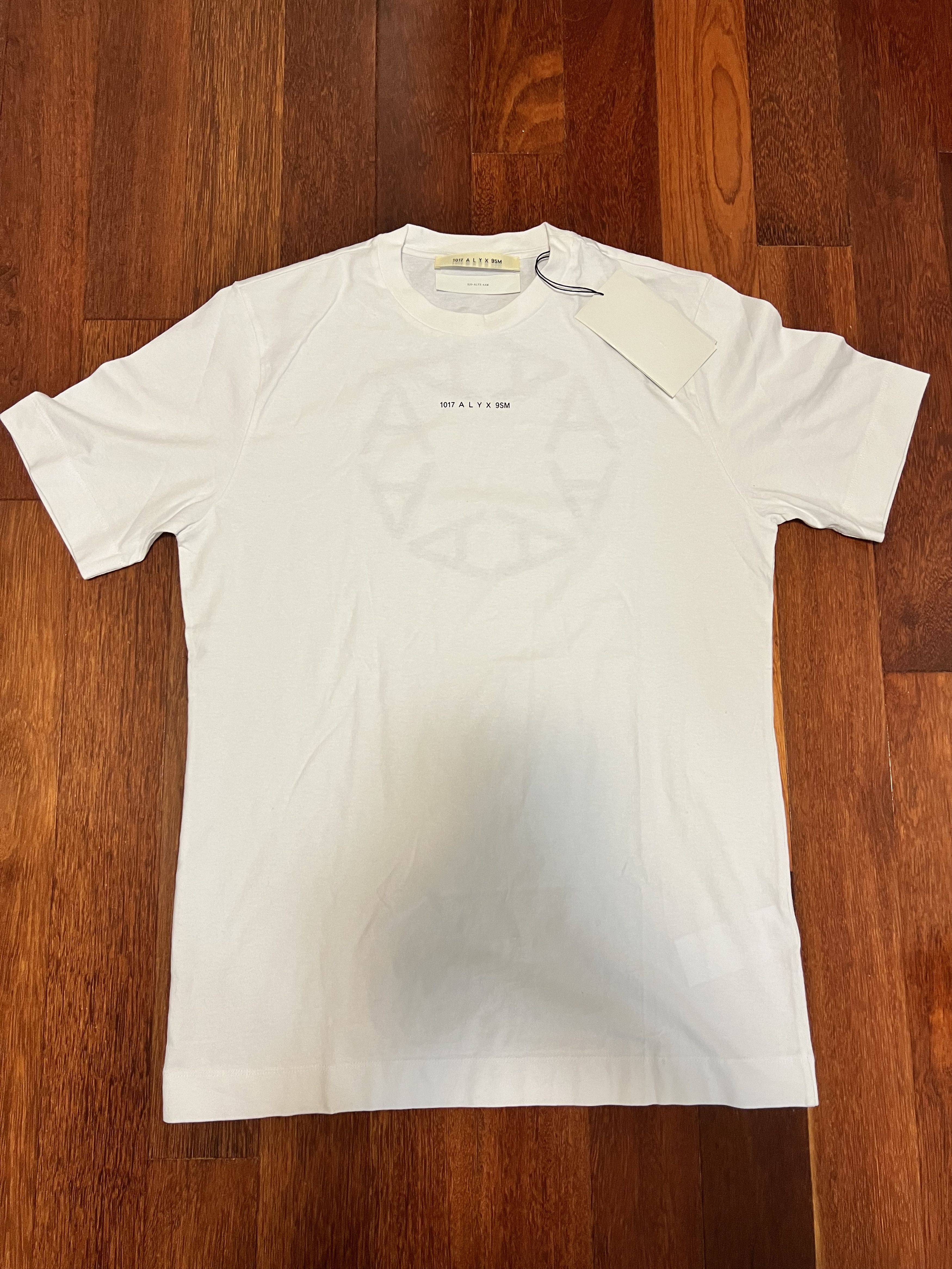 1017 ALYX 9SM × Alyx 💚 SS20 1017 ALYX 9SM Sphere White Logo Tee NEW Size US XL / EU 56 / 4 - 2 Thumbnail