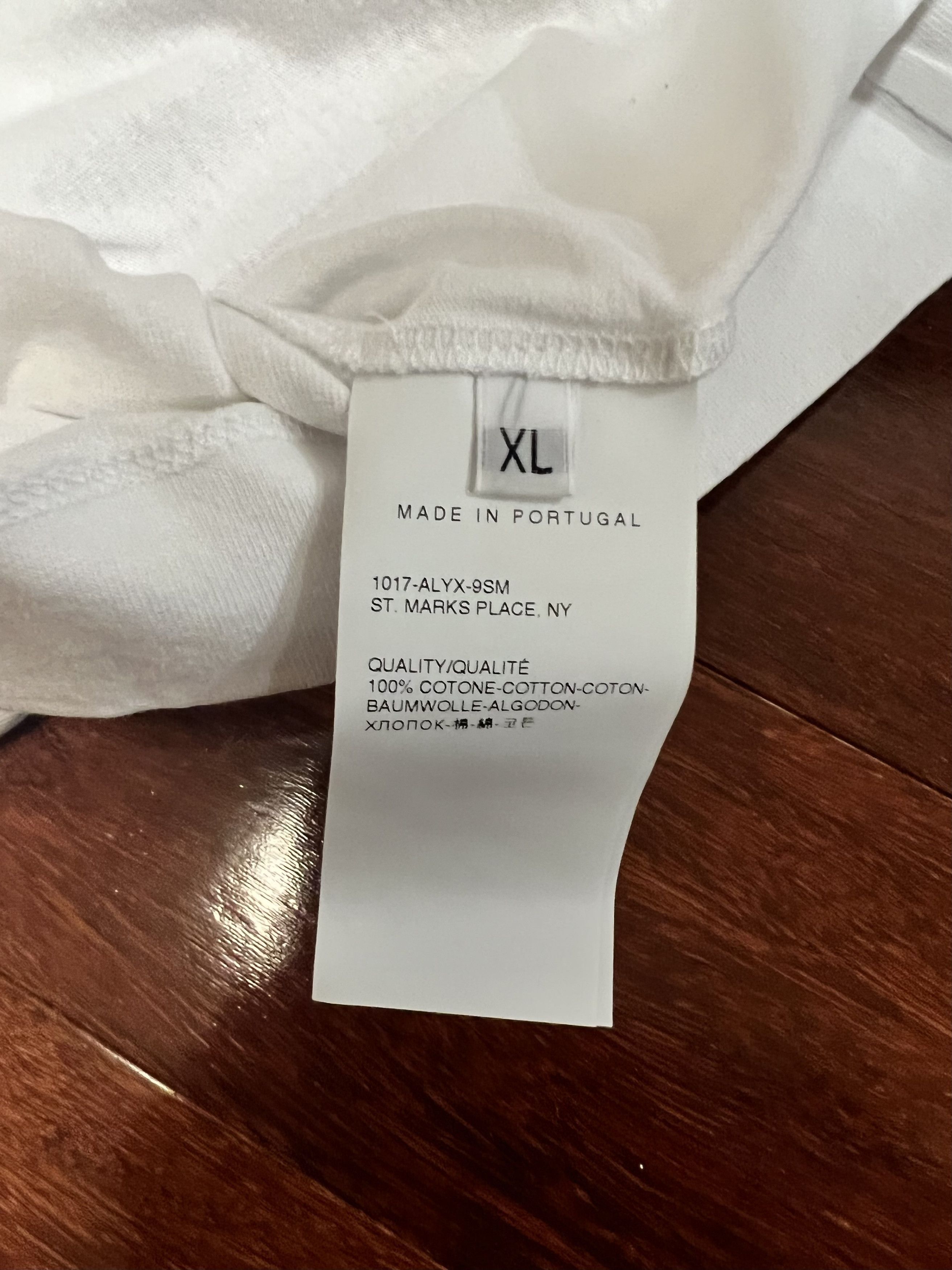 1017 ALYX 9SM × Alyx 💚 SS20 1017 ALYX 9SM Sphere White Logo Tee NEW Size US XL / EU 56 / 4 - 8 Thumbnail