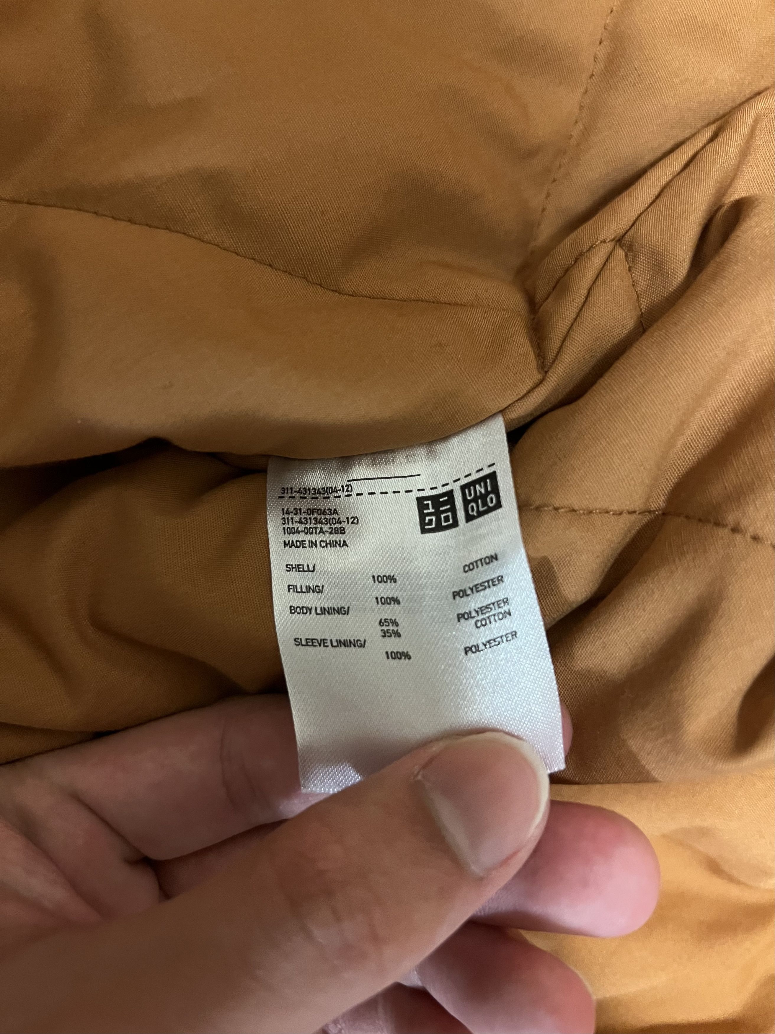 Uniqlo 💚 Uniqlo U Corduroy Lemaire Zip Jacket Orange X-Large NEW Size US XL / EU 56 / 4 - 7 Thumbnail