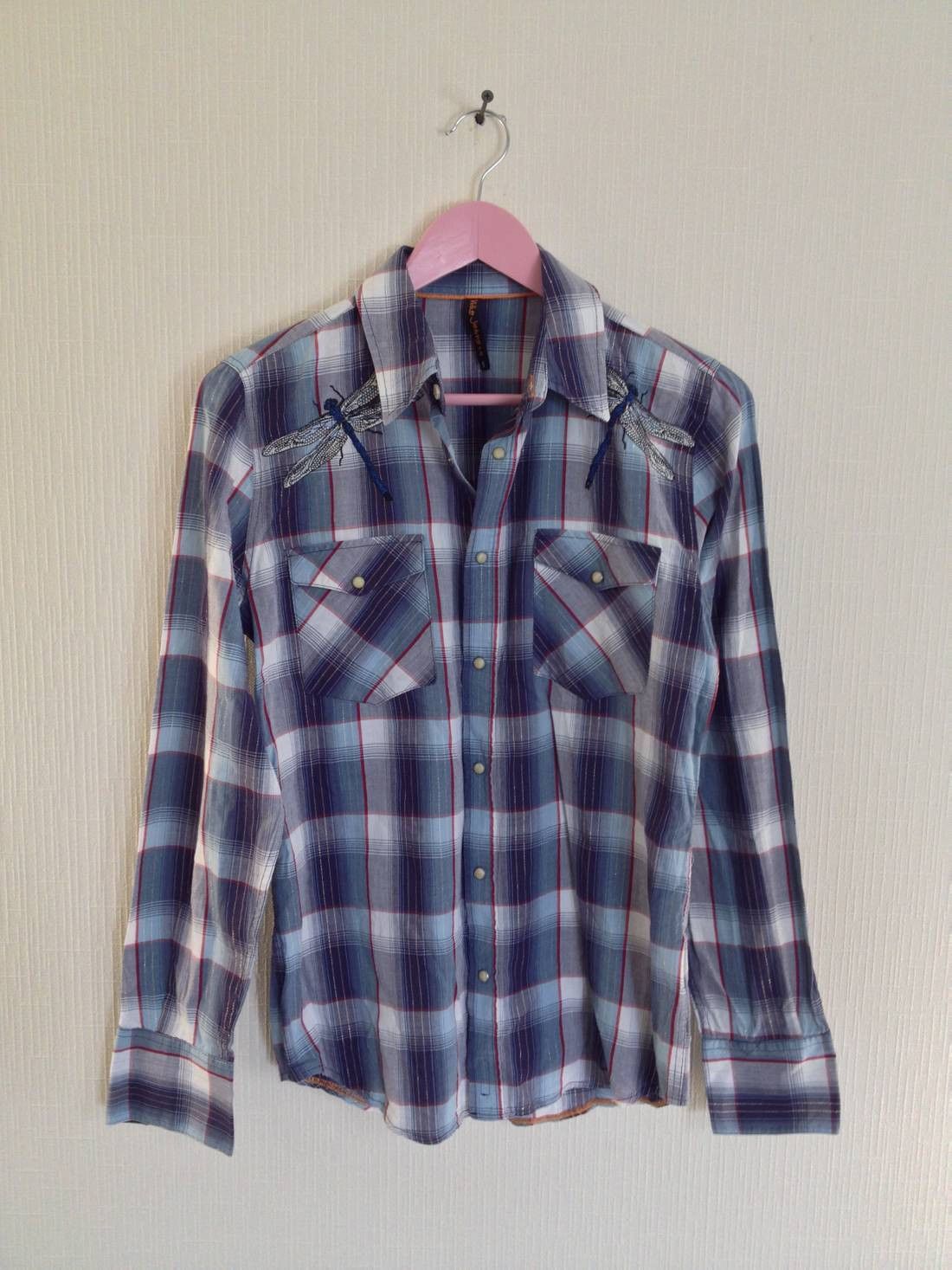 Nudie Jeans nudie jeans dragonfly embroidery shirt Size US S / EU 44-46 / 1 - 10 Thumbnail