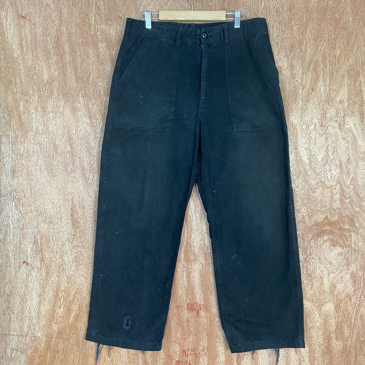 Faded Glory GU Japan Black Multipocket Cargo Pants #c782 Size US 32 / EU 48 - 1 Thumbnail