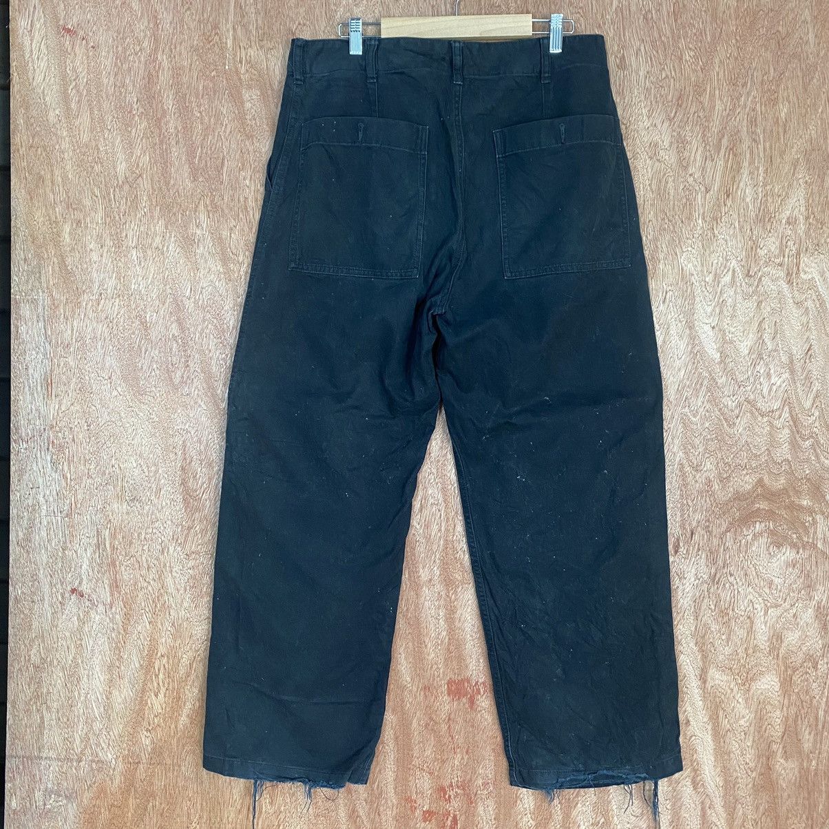 Faded Glory GU Japan Black Multipocket Cargo Pants #c782 Size US 32 / EU 48 - 7 Thumbnail