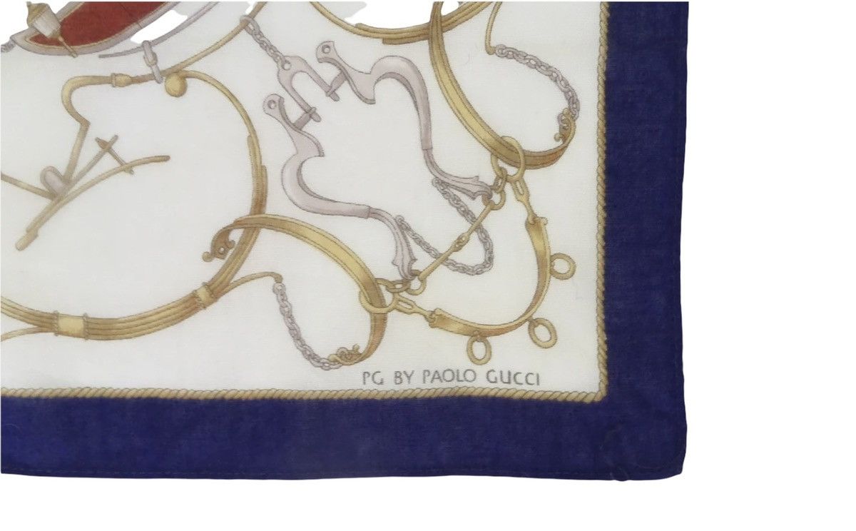 Paolo Gucci PAOLO GUCCI HANDKERCHIEF / NECKERCHIEF / BANDANA Size ONE SIZE - 5 Thumbnail