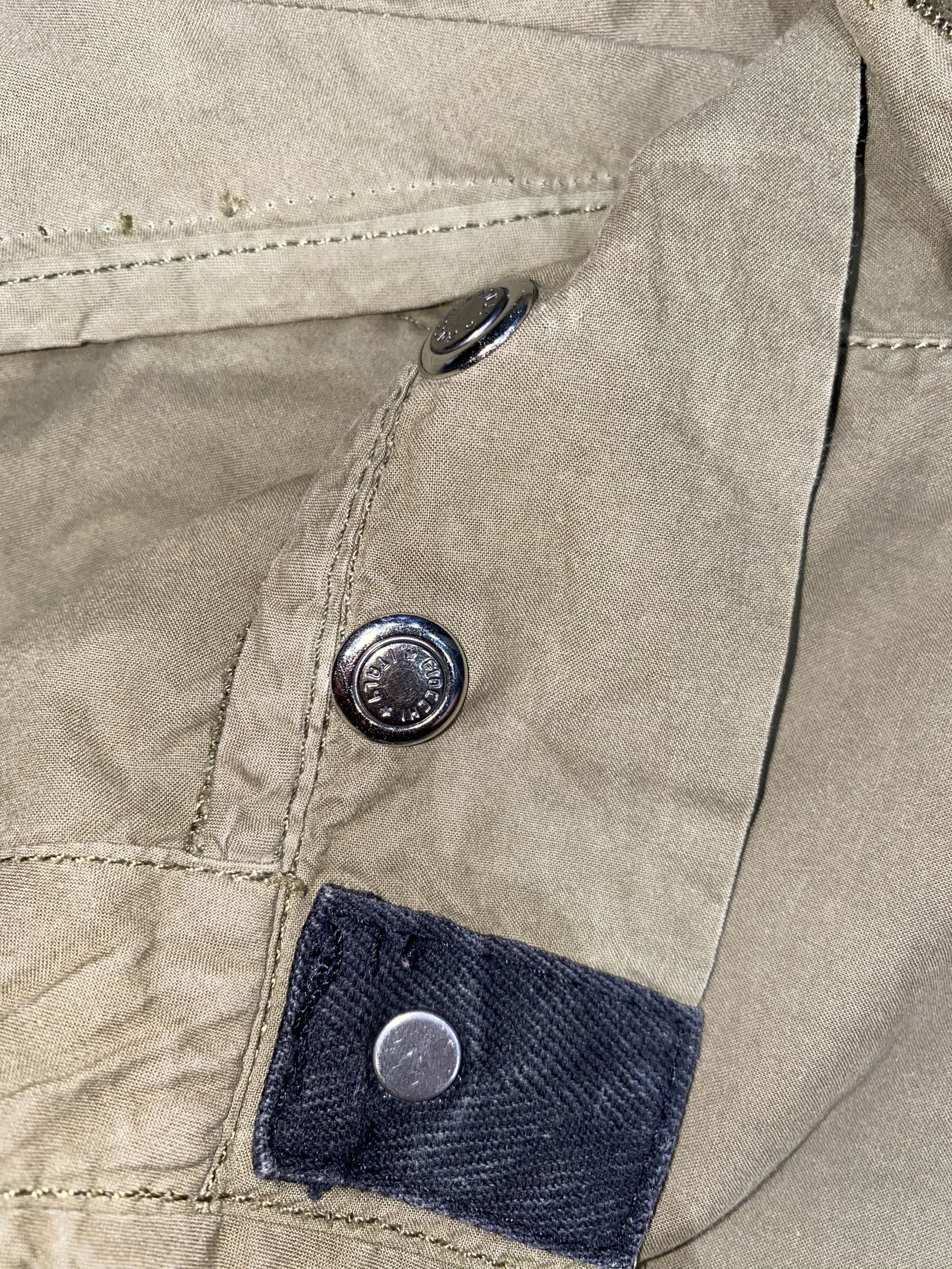 Armani × Emporio Armani Armani Cargo Bondage Work Beige Casual Pants Size US 34 / EU 50 - 17 Thumbnail