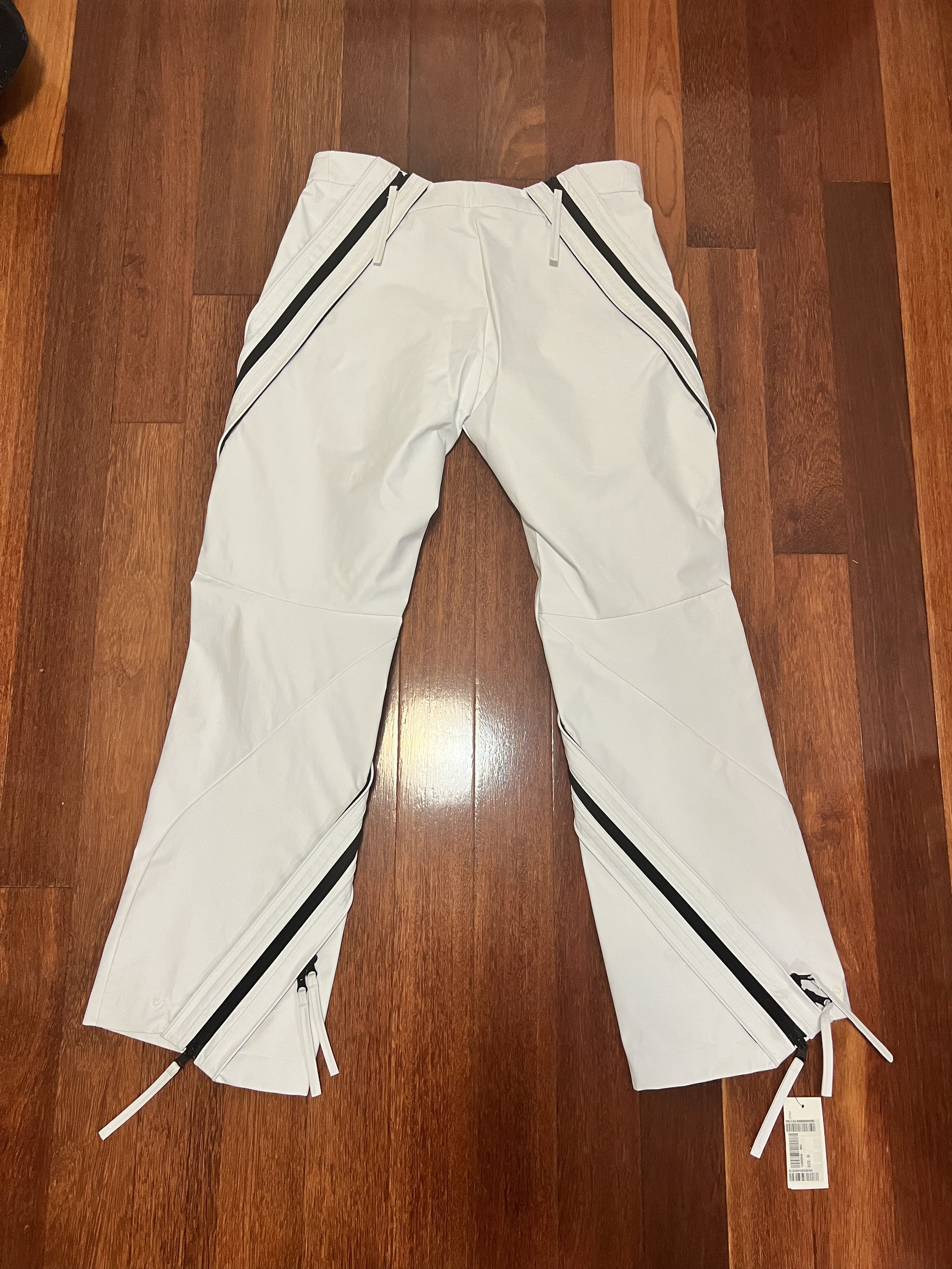 POST ARCHIVE FACTION (PAF) 💚 Post Archive Faction 4.0+ Technical Pants Center White Size US 32 / EU 48 - 5 Thumbnail