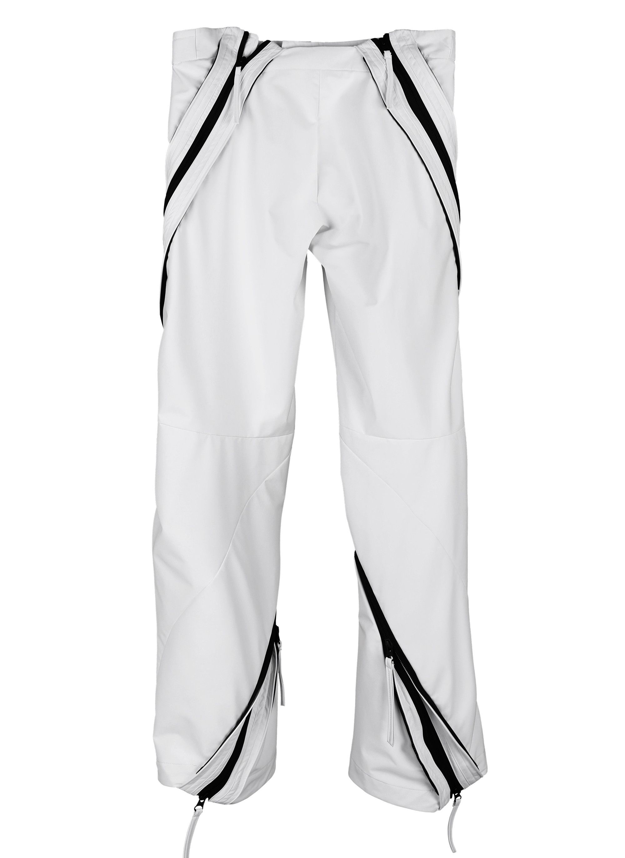 POST ARCHIVE FACTION (PAF) 💚 Post Archive Faction 4.0+ Technical Pants Center White Size US 32 / EU 48 - 2 Thumbnail