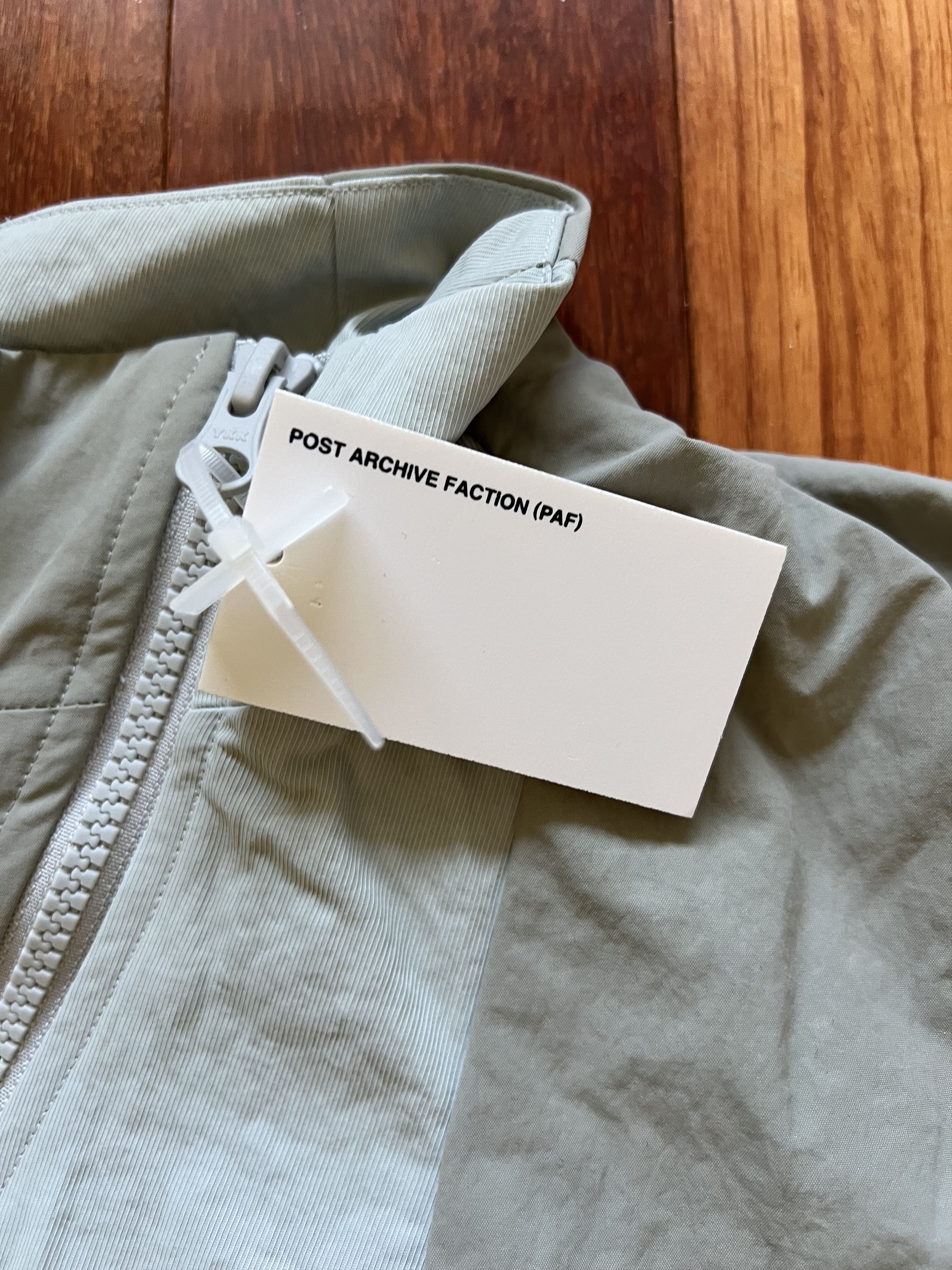 POST ARCHIVE FACTION (PAF) 💚 Post Archive Faction 3.1 Technical Jacket Right Grey Size US L / EU 52-54 / 3 - 10 Thumbnail