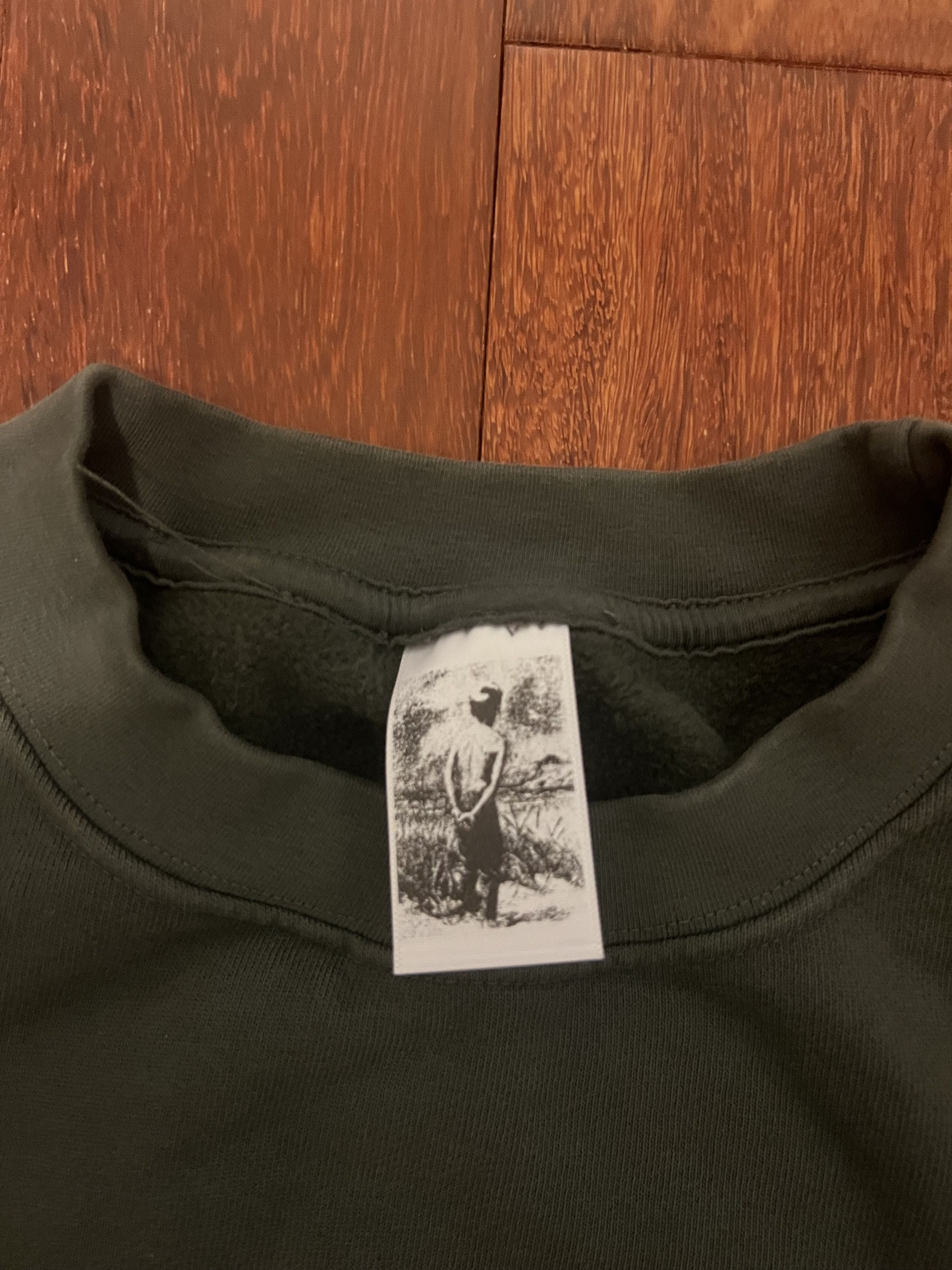 basketcase gallery 💚 AW21 Basketcase Gallery Raw College Sweater Green NEW Size US M / EU 48-50 / 2 - 9 Thumbnail
