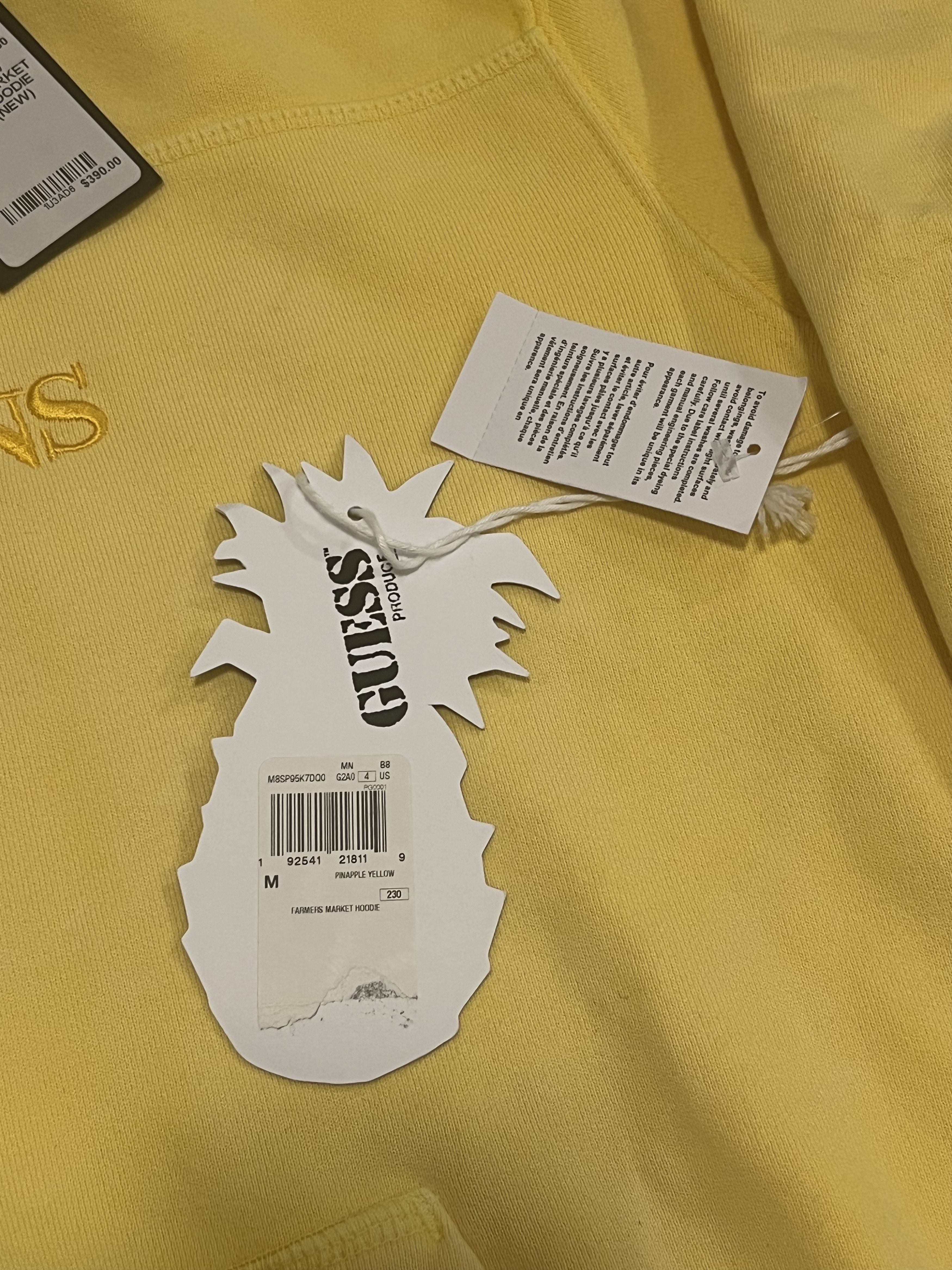 Guess 💚 Guess x Sean Wotherspoon Sun Faded Farmers Market Hoodie Size US M / EU 48-50 / 2 - 5 Thumbnail