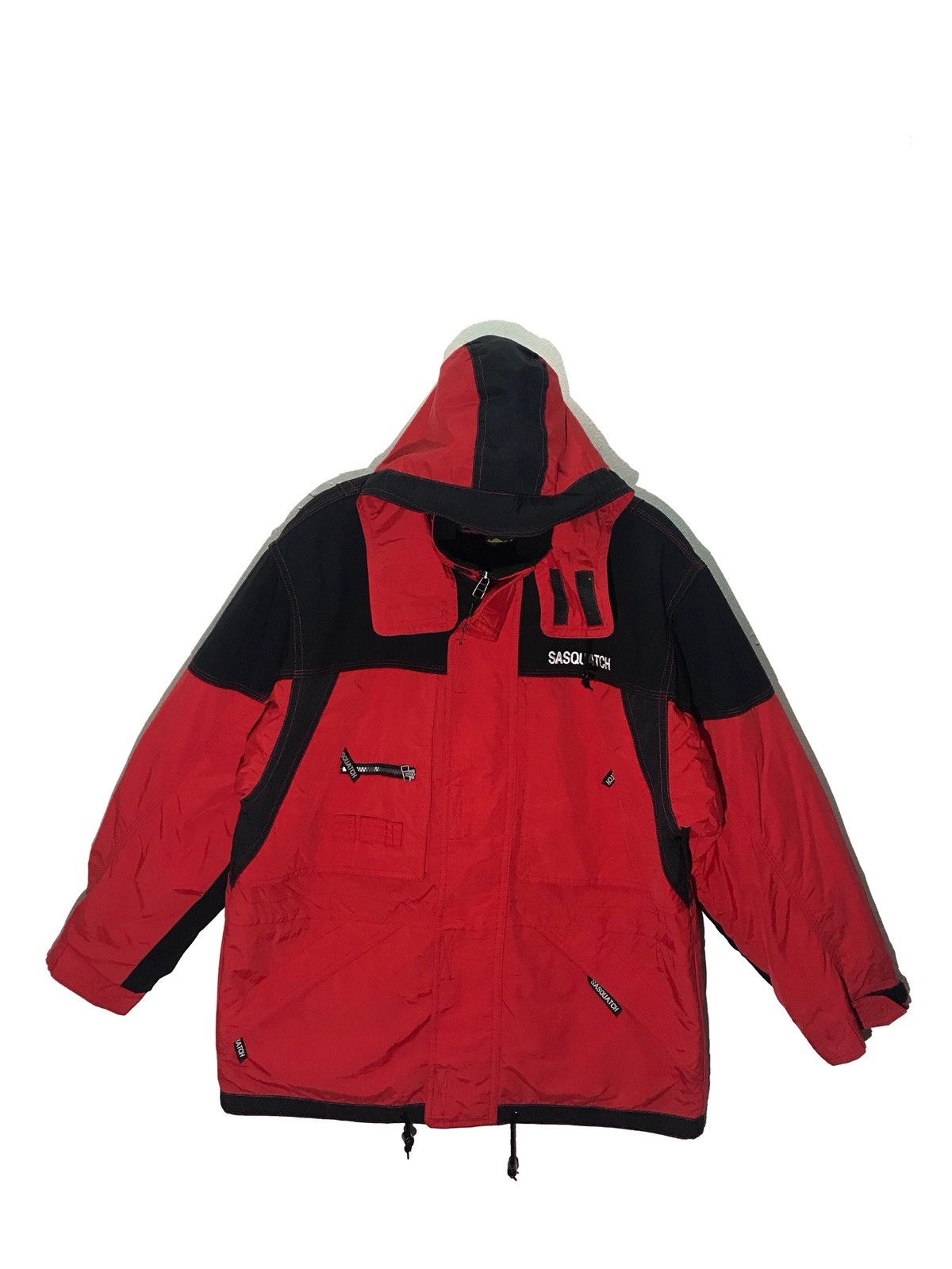 Sasquatchfabrix Sasquatch Two Tone Colour Hooded Ski Jackets Size US XL / EU 56 / 4 - 1 Thumbnail