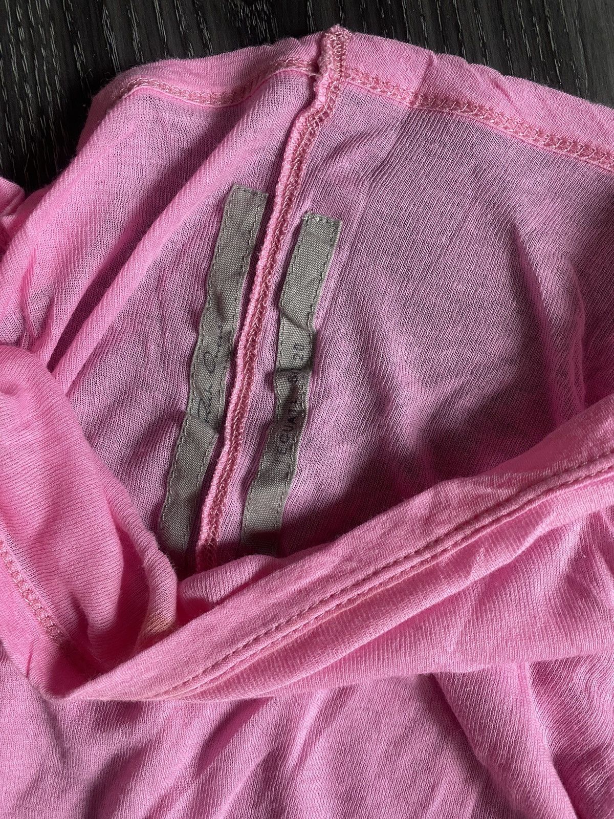 Rick Owens SS20 Bubblegum Pink Long LongSleeve Size US M / EU 48-50 / 2 - 2 Thumbnail
