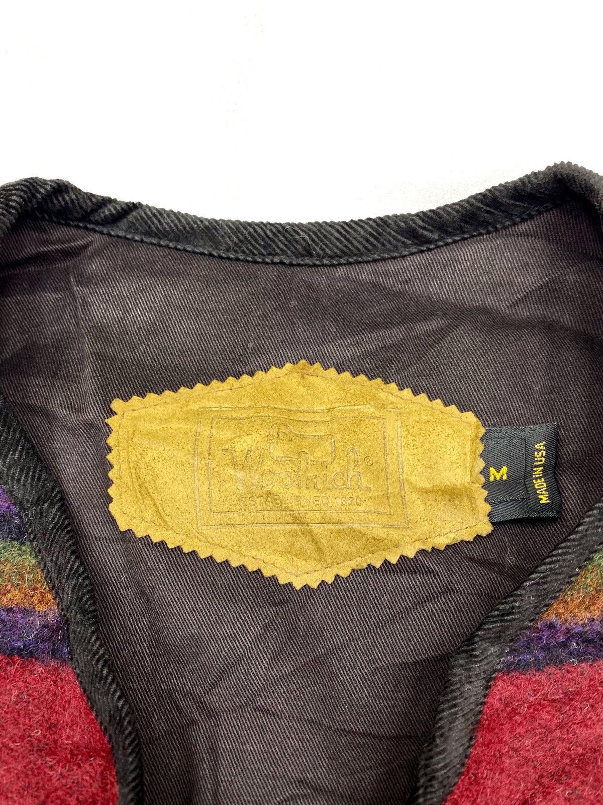 Woolrich Woolen Mills 🔥NEED GONE🔥VTG NAVAJO WOOLRICH USA WITH STRIPES COLOUR USA 🇺🇸 Size US M / EU 48-50 / 2 - 5 Thumbnail