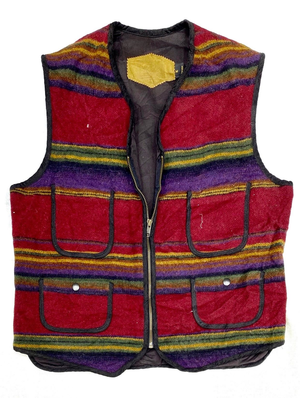 Woolrich Woolen Mills 🔥NEED GONE🔥VTG NAVAJO WOOLRICH USA WITH STRIPES COLOUR USA 🇺🇸 Size US M / EU 48-50 / 2 - 1 Thumbnail