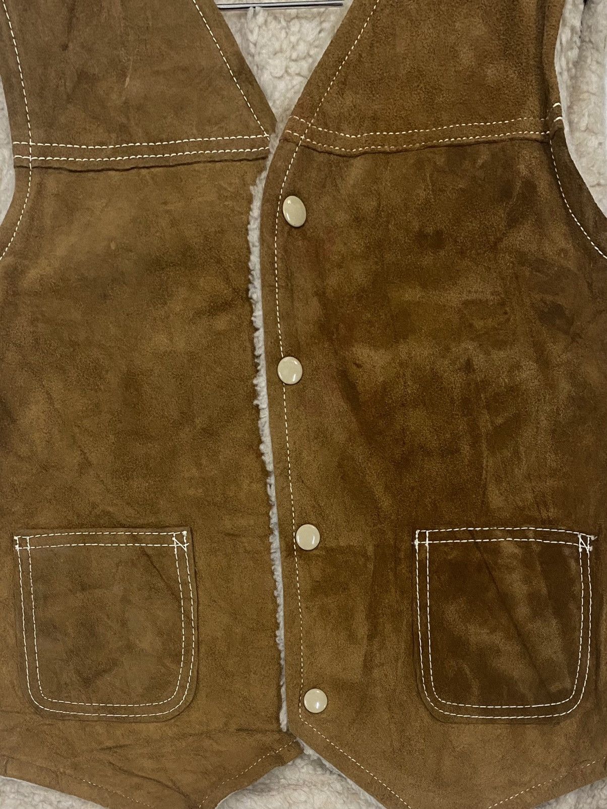 Other VINTAGE VEST SHEEPSKINS NAVAJO Size US M / EU 48-50 / 2 - 3 Thumbnail
