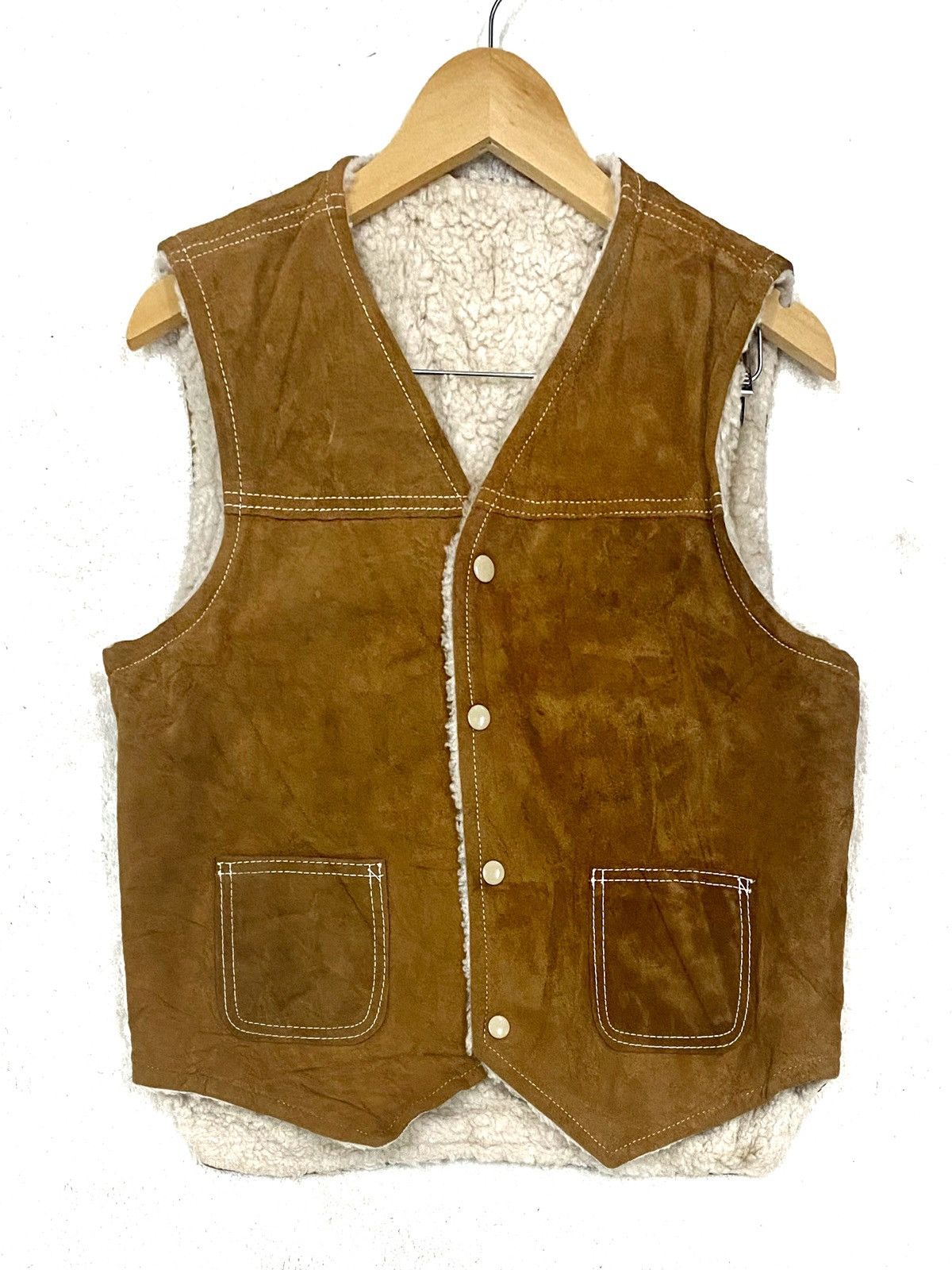 Other VINTAGE VEST SHEEPSKINS NAVAJO Size US M / EU 48-50 / 2 - 1 Thumbnail